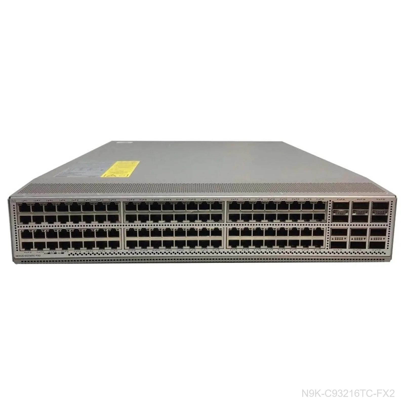 [N9K-C93216TC-FX2] Cisco N9K-C93216TC-FX2, Nexus 9300 Switch, 96x1/10G+12x40/100G, 2RU