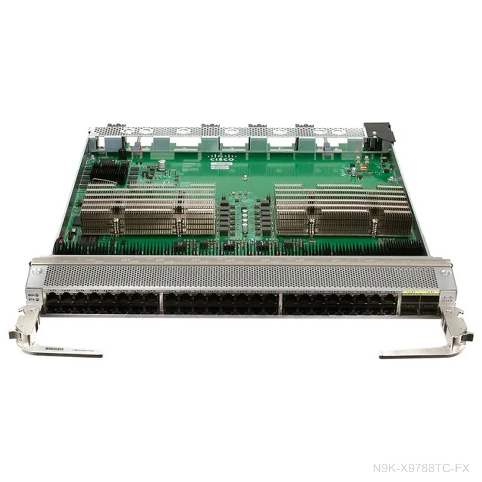 [N9K-X9788TC-FX=] Cisco N9K-X9788TC-FX=, Nexus 9500 Line Card, 48x1/10G+4x40/100G, Spare