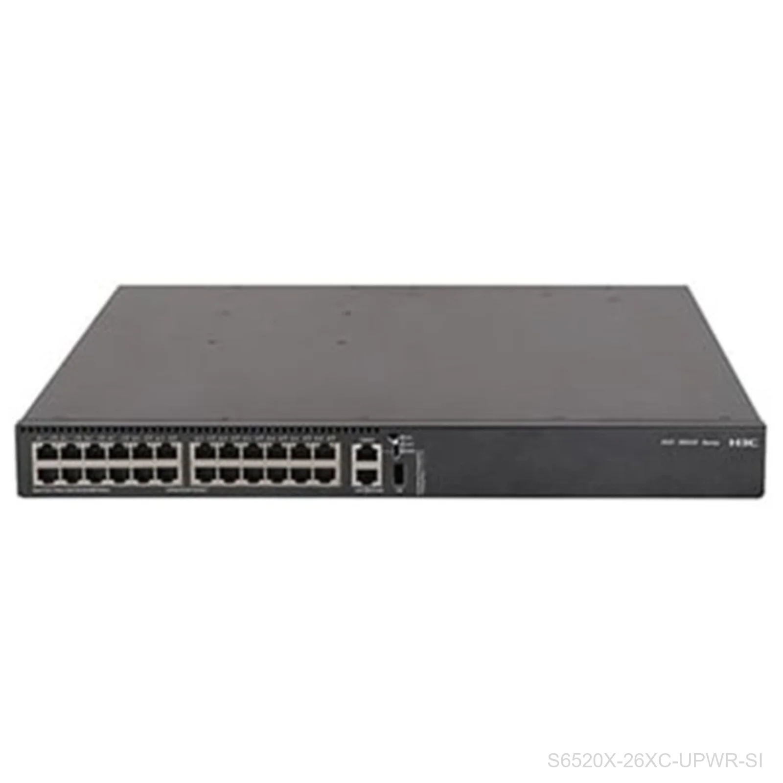 [S6520X-26XC-UPWR-SI] H3C S6520X-26XC-UPWR-SI, 24-Port Multigigabit, 2 Power Module Slots