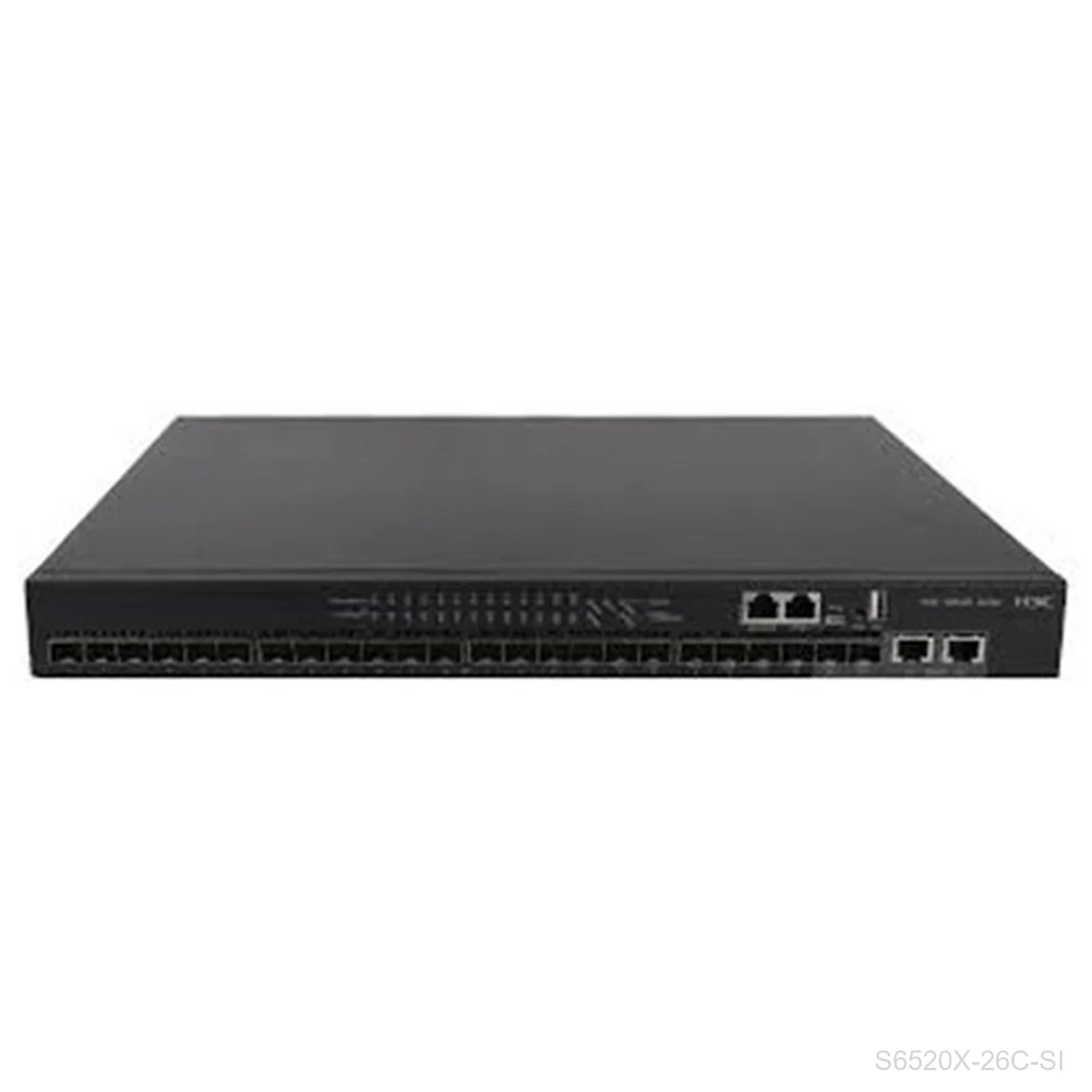 [S6520X-26C-SI] H3C S6520X-26C-SI, 24-Port 10G SFP+ Switch, 2 Power Module Slots