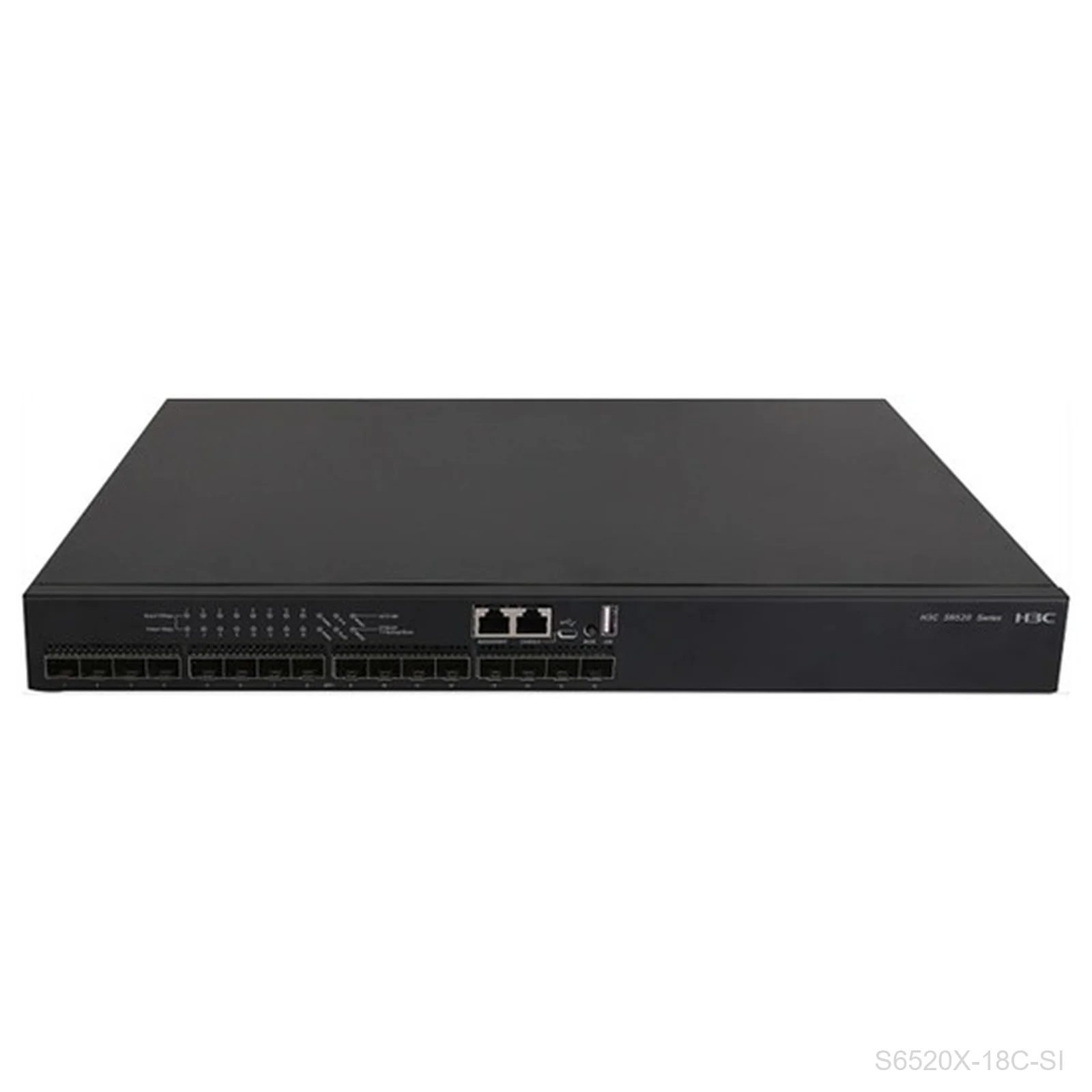 [S6520X-18C-SI] H3C S6520X-18C-SI, 16-Port 10G SFP+ Switch, 2 Power Module Slots