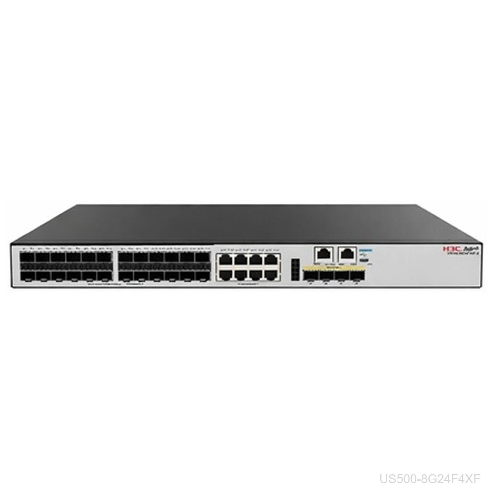 [US500-8G24F4XF] H3C US500-8G24F4XF, Aolynk 24-Port 1G SFP Switch, 8 Combo, 4x 10G SFP+