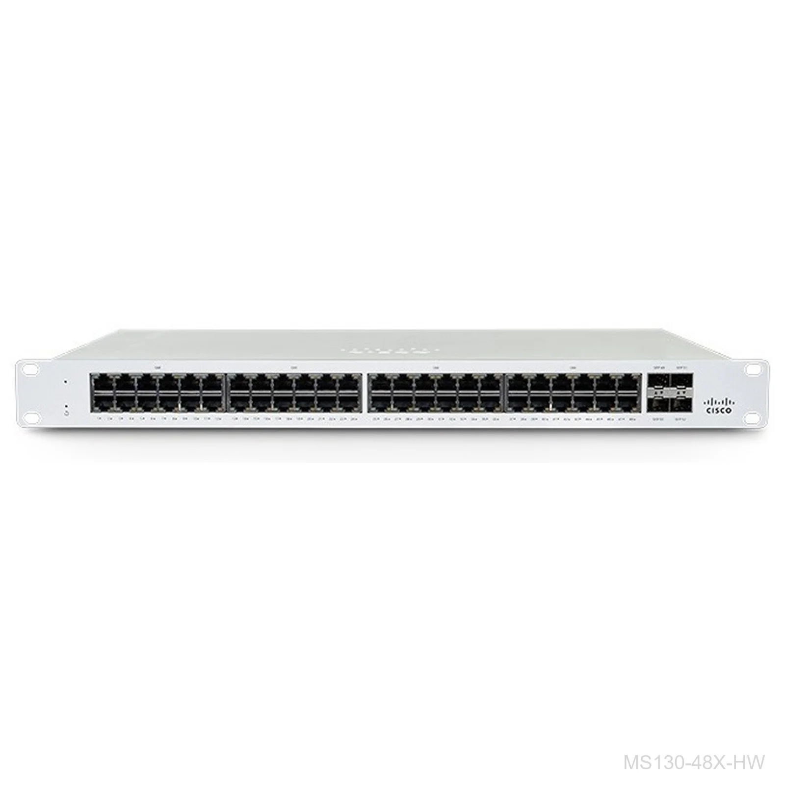 [MS130-48X-HW] Cisco Meraki MS130-48X-HW 48-Port Multigigabit PoE Switch, 10G Uplinks