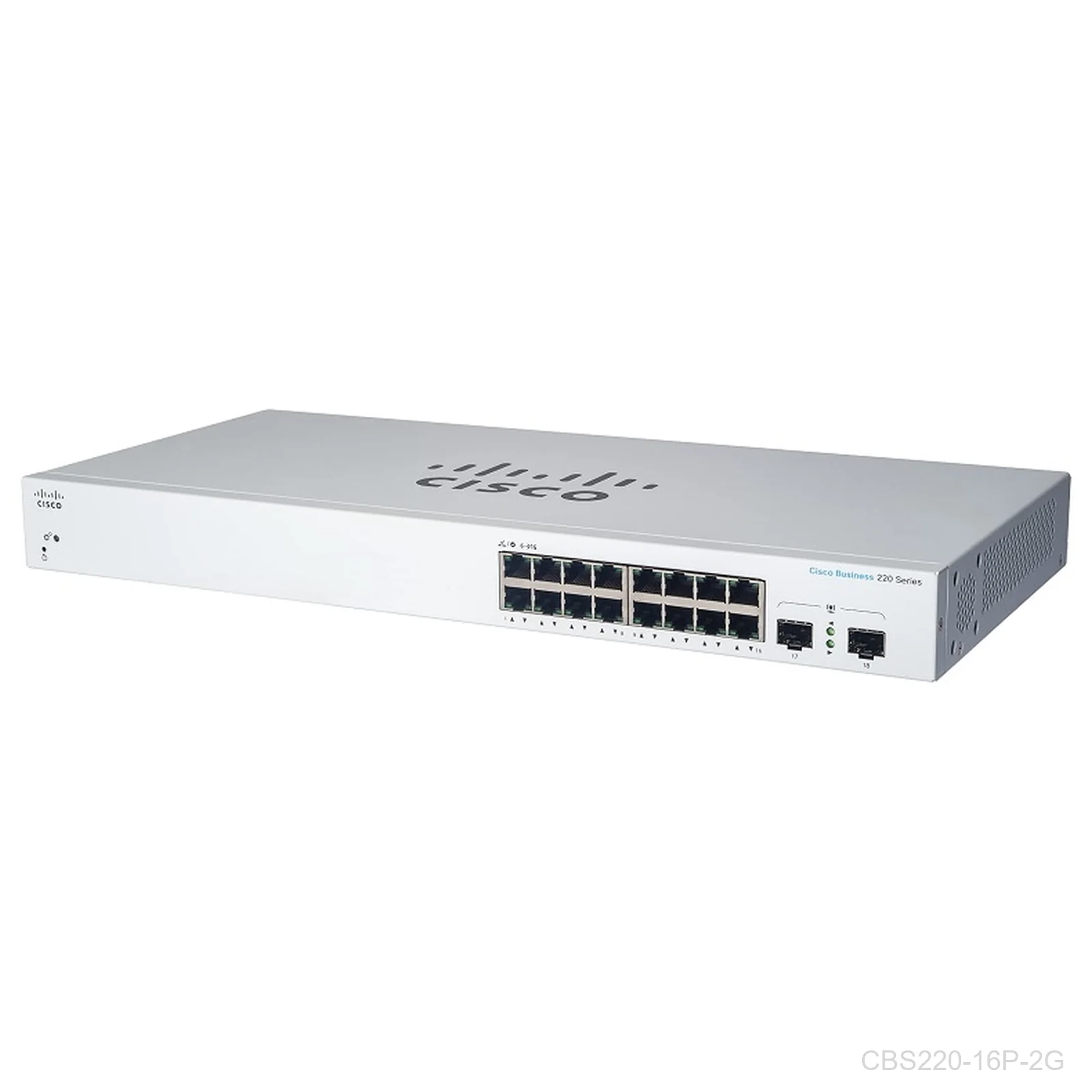 [CBS220-16P-2G] Cisco CBS220-16P-2G, 16 Giga POE+ ports 130W, 2 x 1G SFP Switch
