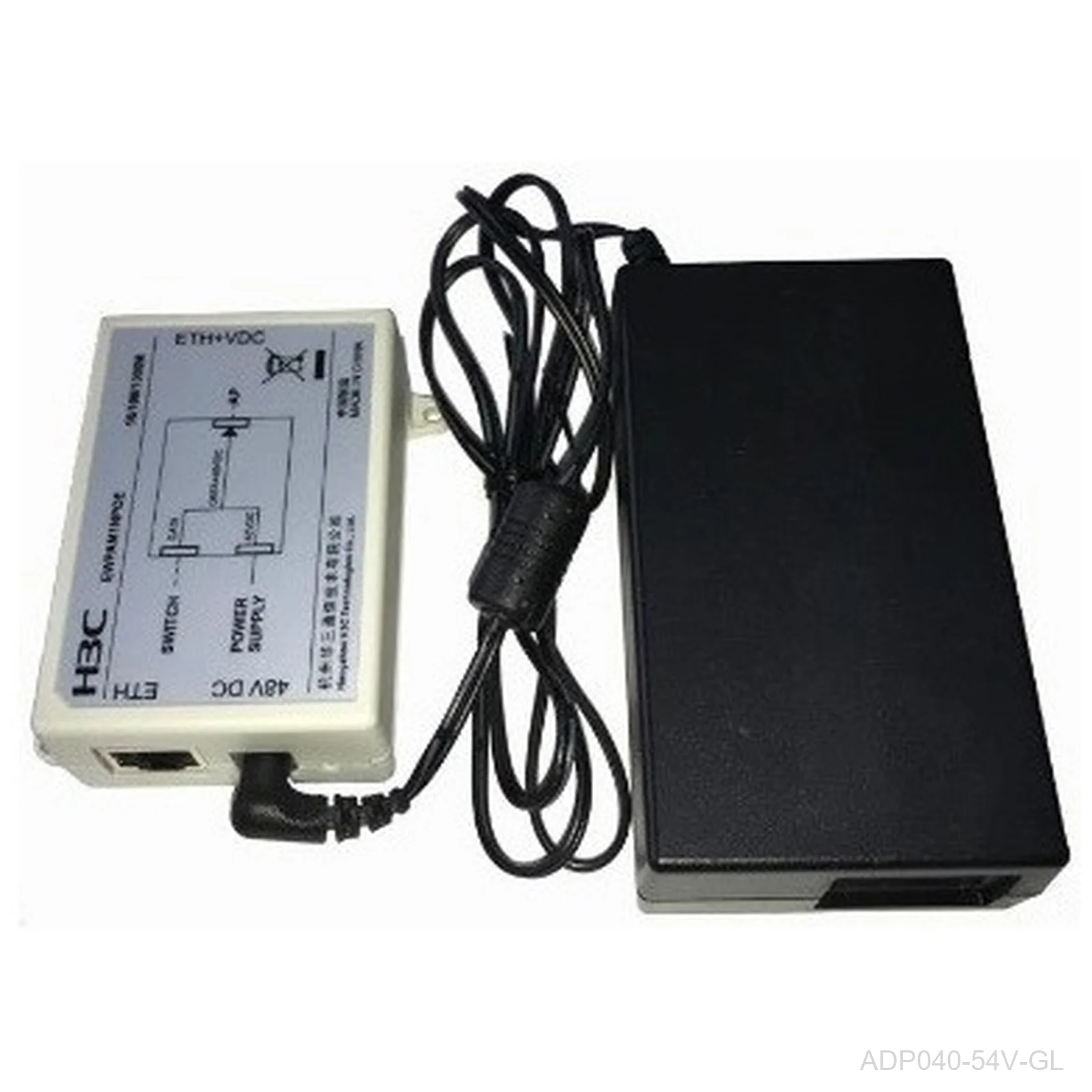 [ADP040-54V-GL] H3C ADP040-54V-GL, 54V 40W High Power Adapter, AC Input, 0231A9BS