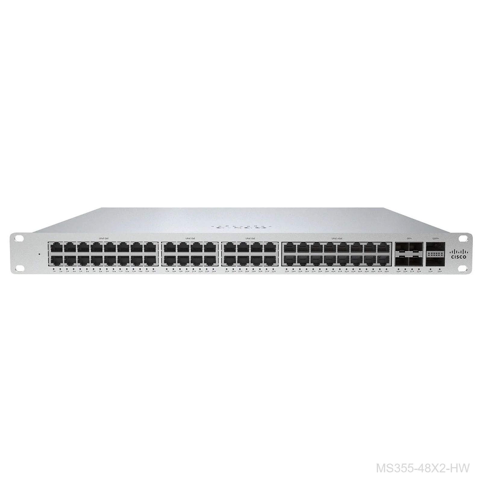 [MS355-48X2-HW] Cisco Meraki MS355-48X2-HW 48-Port Multigigabit UPoE Switch