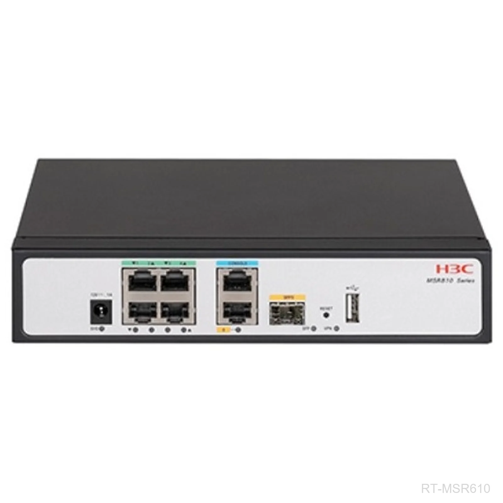 [RT-MSR610] H3C RT-MSR610, Enterprise Router, 4x GE LAN/WAN, 1x GE, 1x SFP
