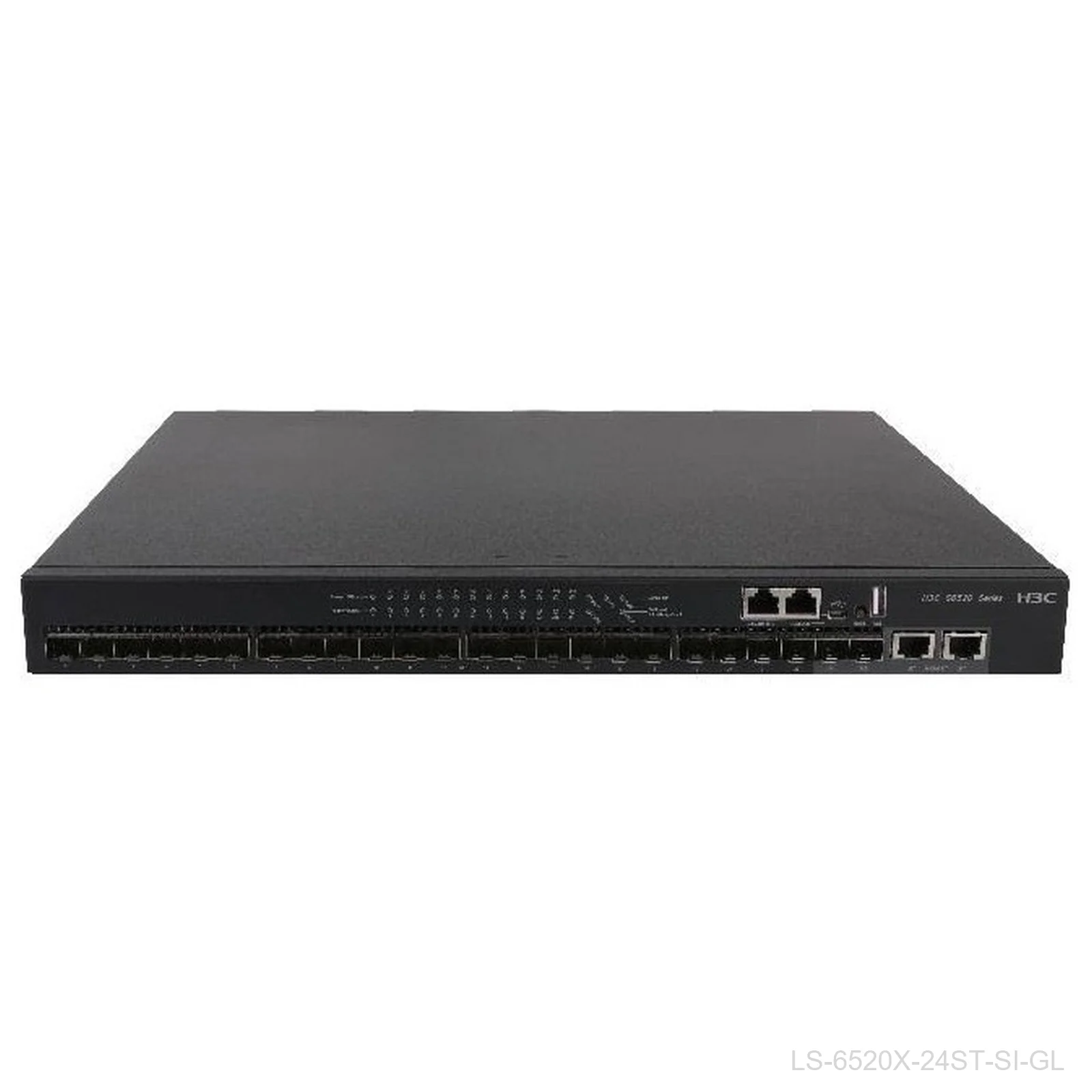 [LS-6520X-24ST-SI-GL] H3C LS-6520X-24ST-SI-GL, 24-Port 10G SFP+ Switch, 2 Combo, No Power