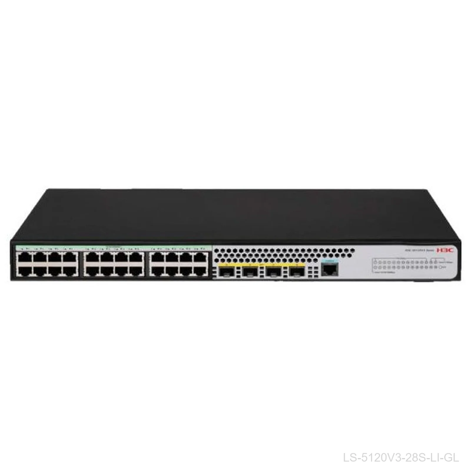 [LS-5120V3-28S-LI-GL] H3C LS-5120V3-28S-LI-GL, 24-Port Gigabit Switch, 4x 10G SFP+, 9801A41T