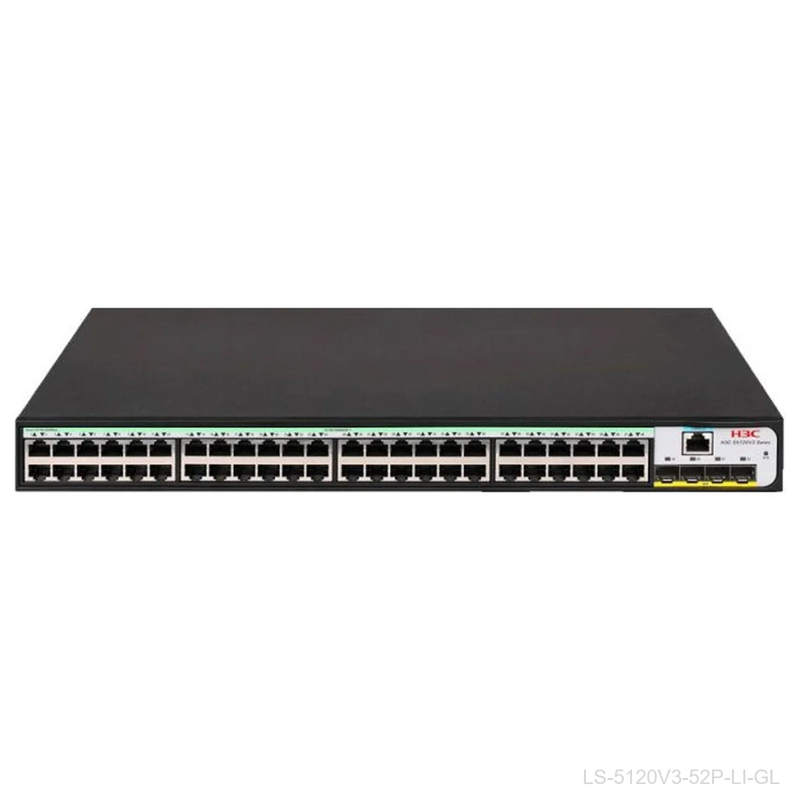 [LS-5120V3-52P-LI-GL] H3C LS-5120V3-52P-LI-GL, 48-Port Gigabit Switch, 4x 1G SFP, 9801A41M