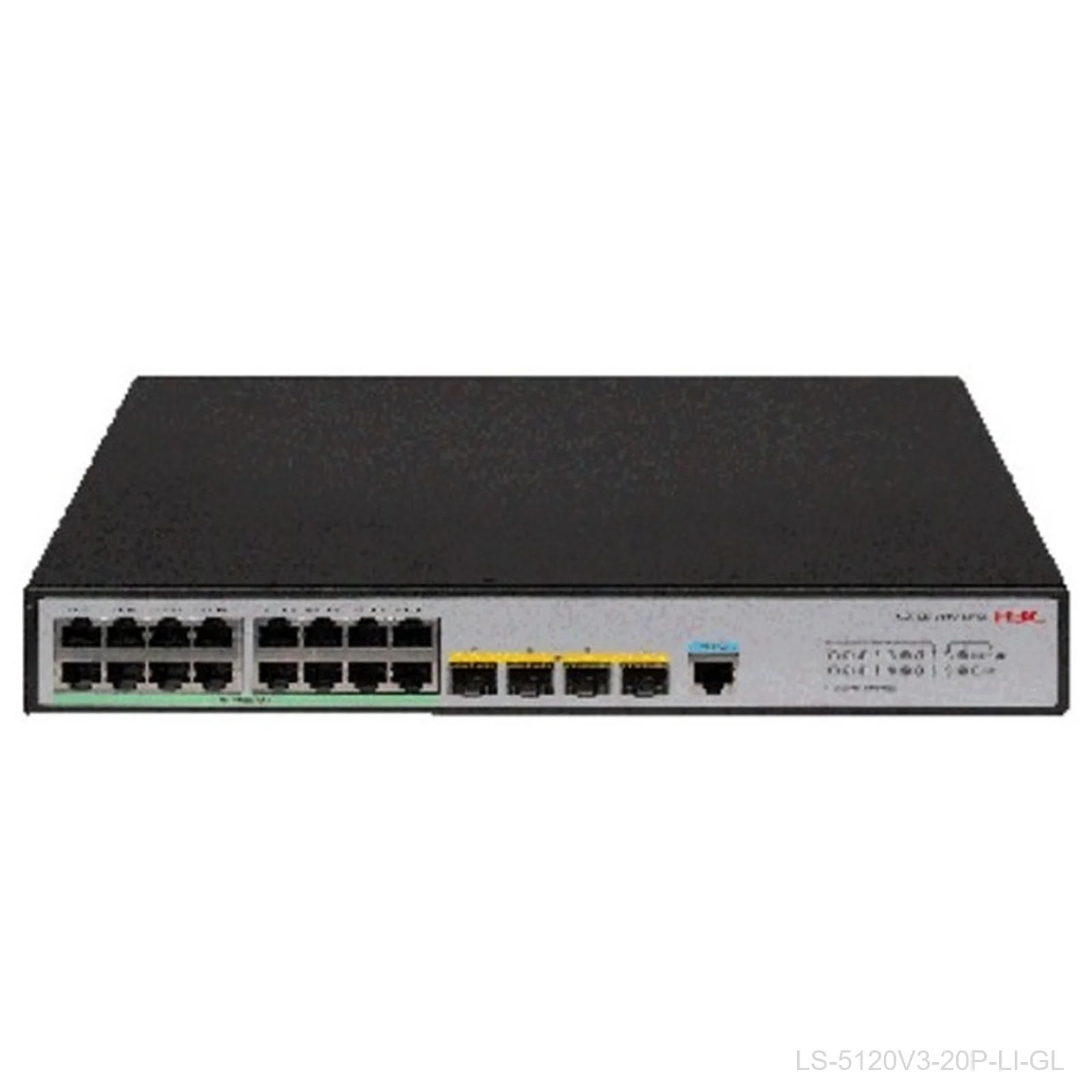 [LS-5120V3-20P-LI-GL] H3C LS-5120V3-20P-LI-GL, 16-Port Gigabit Switch, 4x 1G SFP, 9801A41G