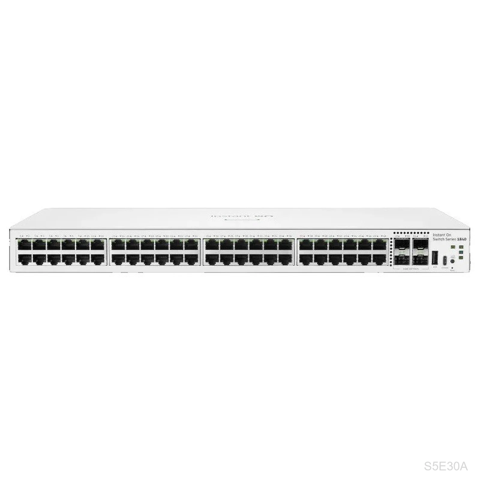[S5E30A] HPE Instant On S5E30A 1840 48-Port Gigabit Switch, 4x SFP