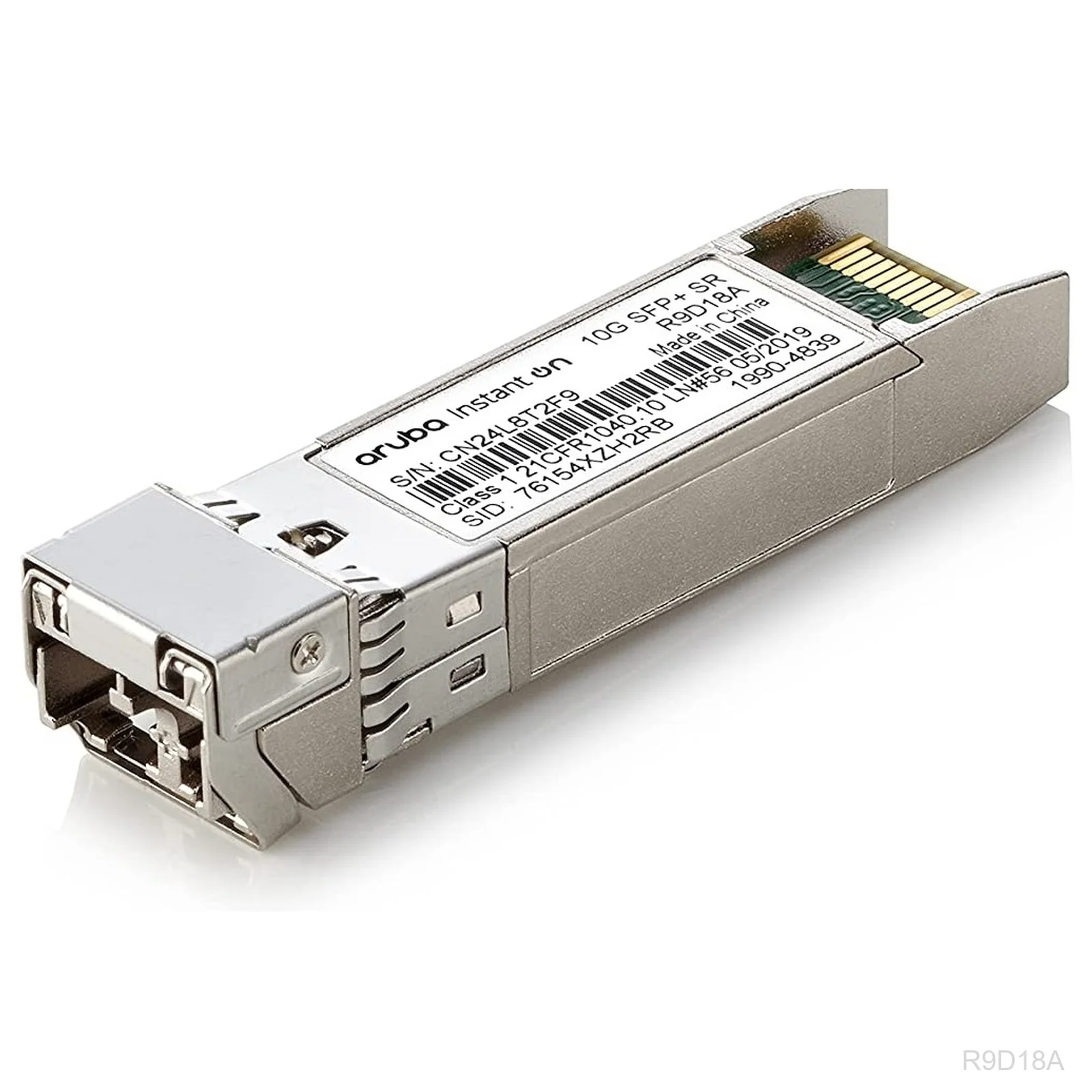 [R9D18A] HPE Instant On R9D18A 10G SFP+ Transceiver, SR, 300m MMF