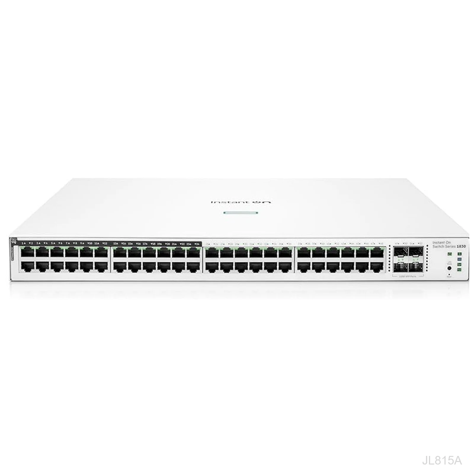 [JL815A] HPE Instant On JL815A 1830 48-Port Gigabit Switch, 24-Port PoE+, 4xSFP