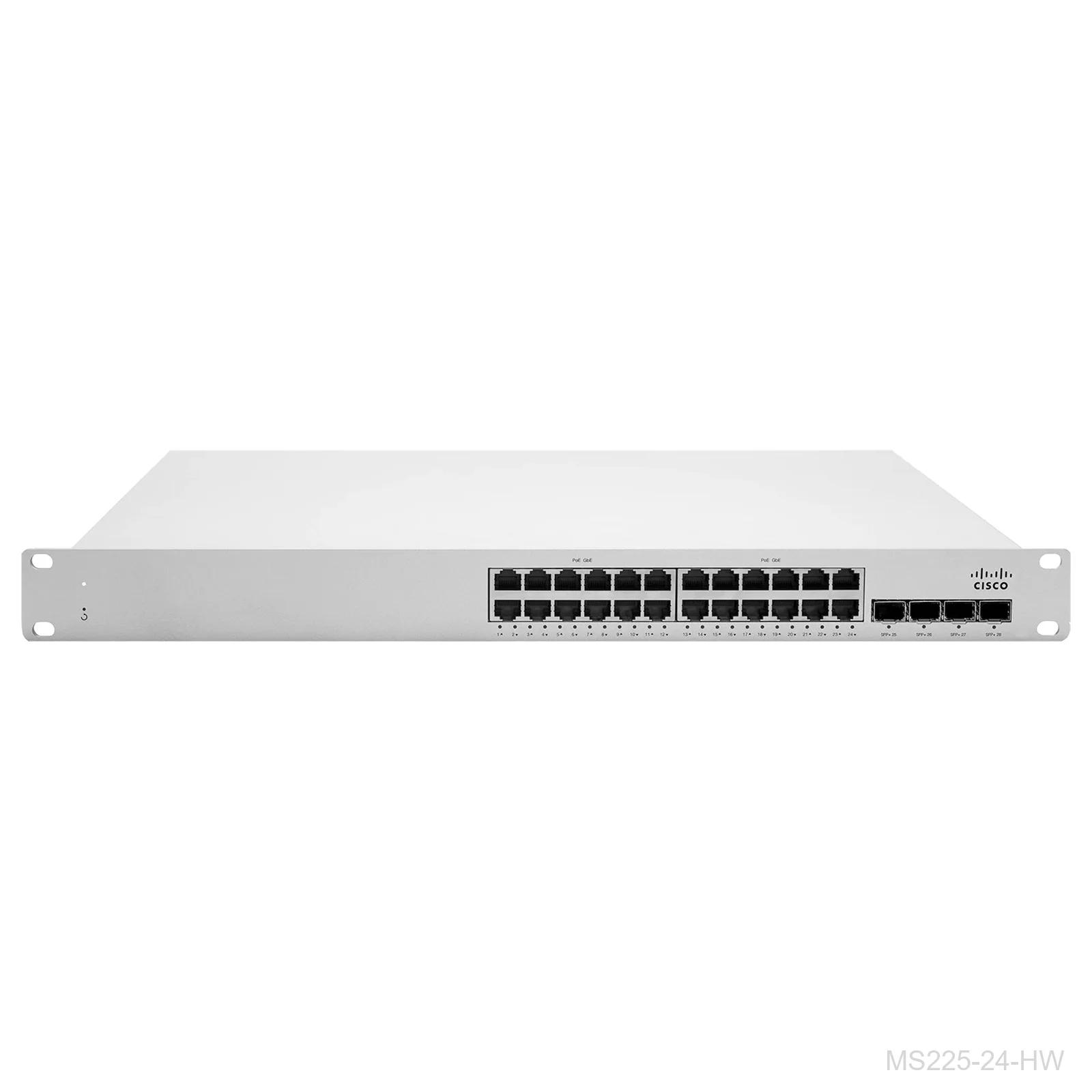 [MS225-24-HW] Cisco Meraki MS225-24-HW 24-Port Gigabit Managed Switch