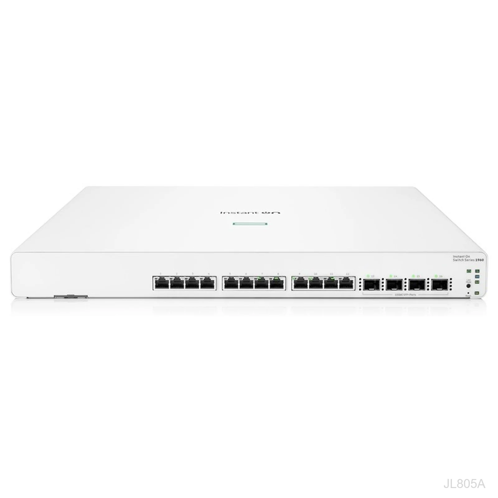 [JL805A] HPE Instant On JL805A 1960 12-Port 10G Switch, 4x SFP+, Stackable