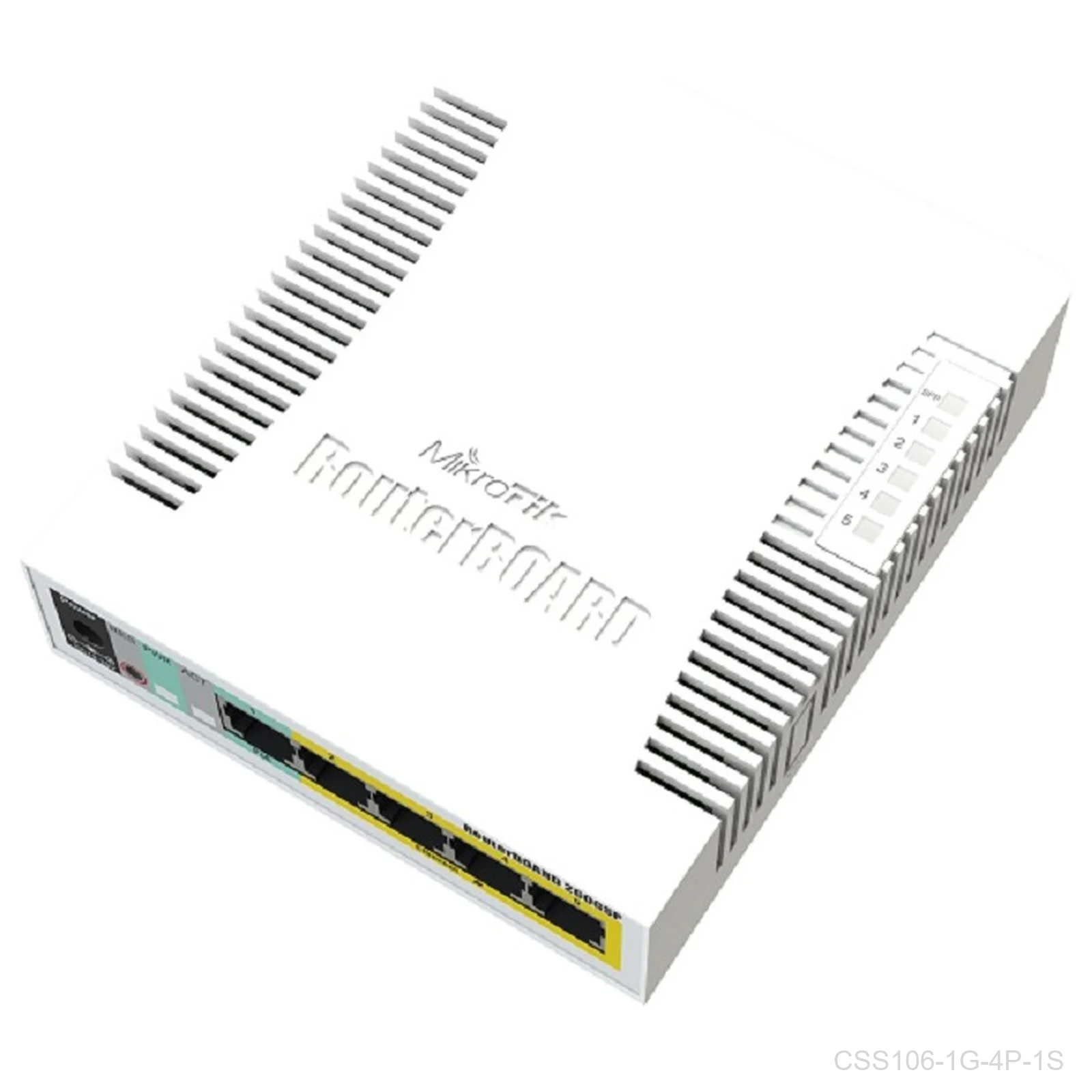 [CSS106-1G-4P-1S] MikroTik CSS106-1G-4P-1S – RB260GSP