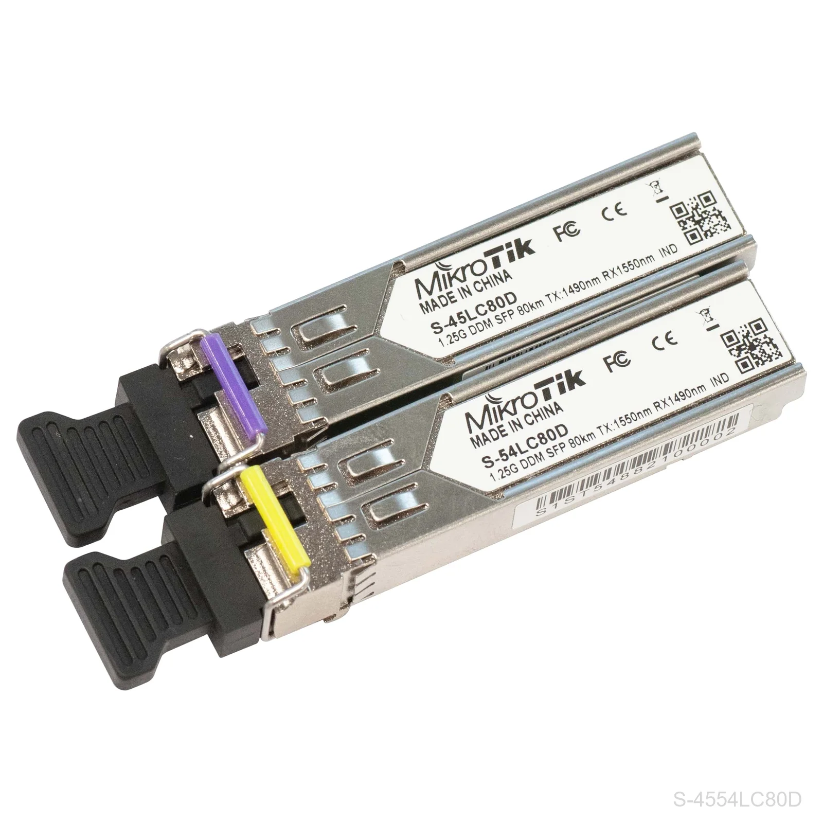 [S-4554LC80D] MikroTik S-4554LC80D – Module, 25G
