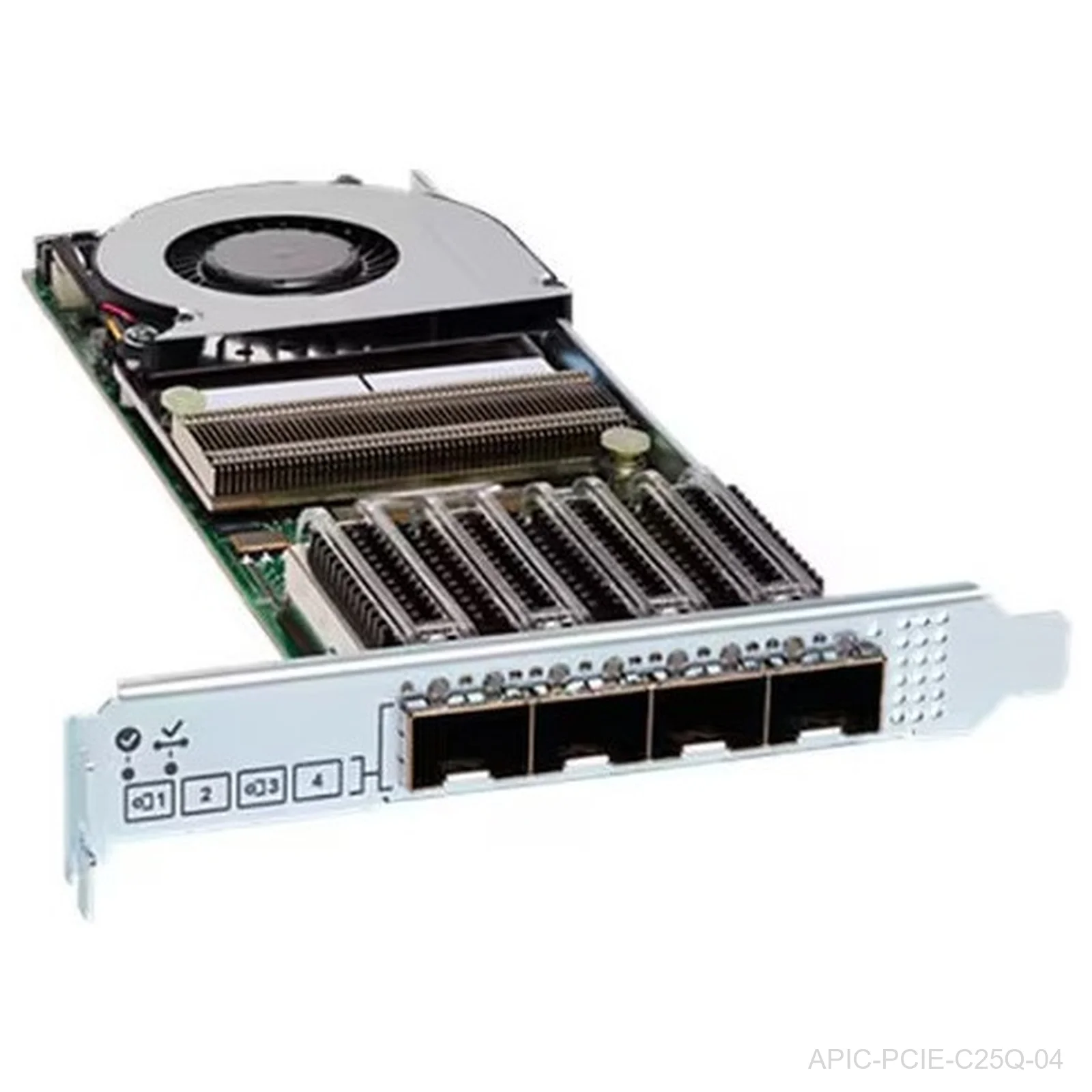 [APIC-PCIE-C25Q-04] Cisco APIC-PCIE-C25Q-04, UCS VIC 1455 Quad-Port 10/25G SFP28 PCIe