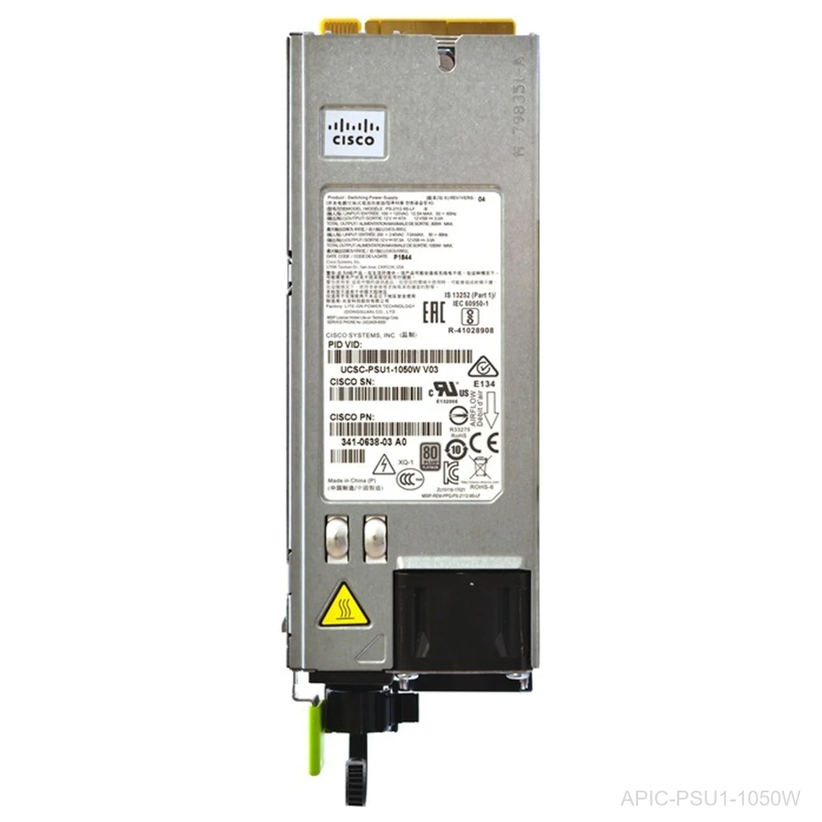 [APIC-PSU1-1050W] Cisco APIC-PSU1-1050W, APIC UCS C-Series 1050W Power Supply