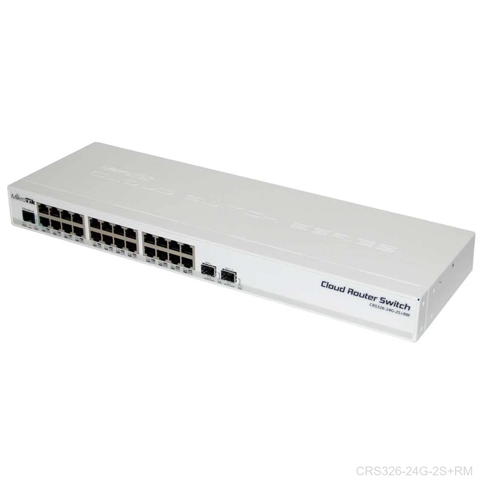 [CRS326-24G-2S+RM] MikroTik CRS326-24G-2S+RM – Switch, 24-Port Gigabit