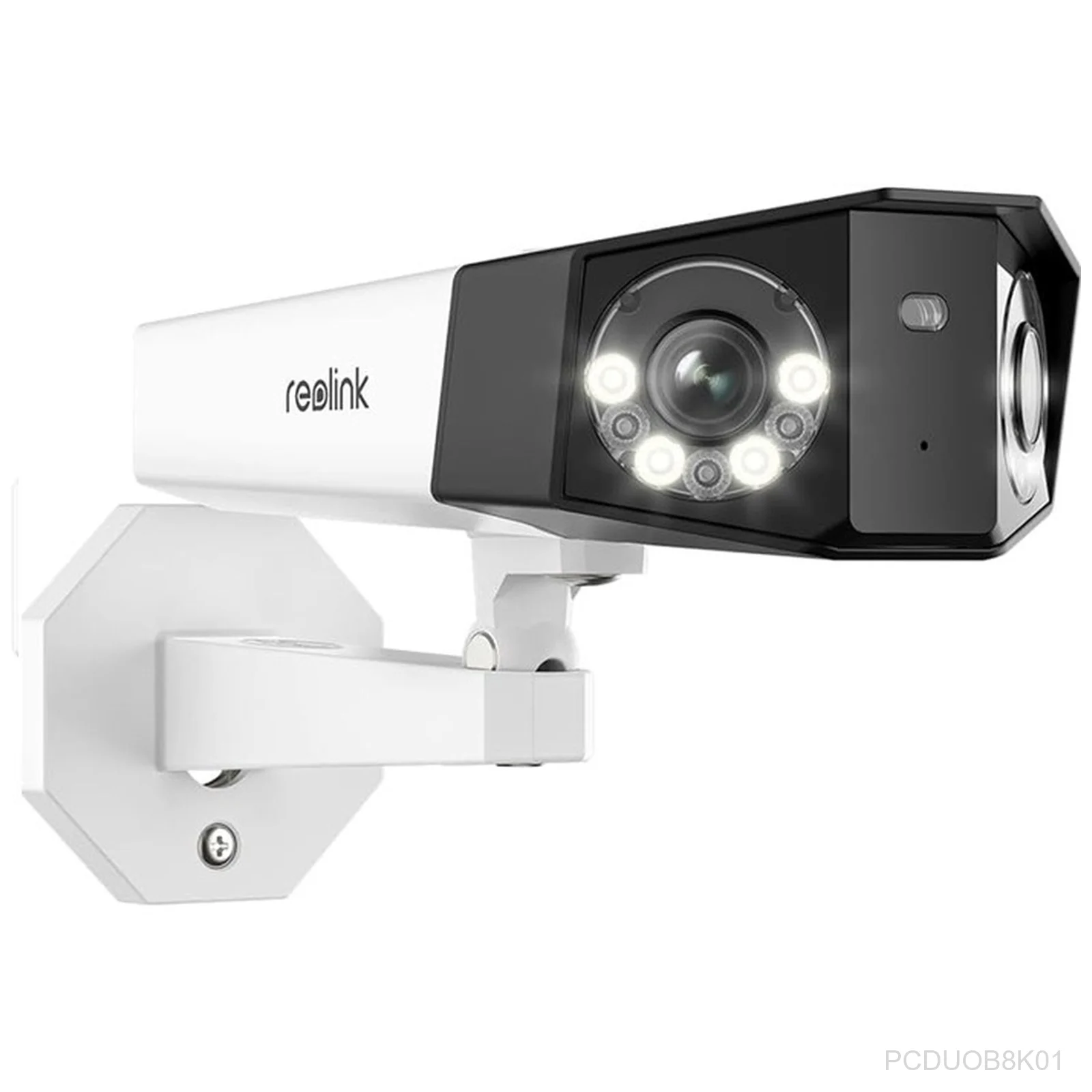 [PCDUOB8K01] Reolink Duo 3 PoE, 16MP Dual-Lens Camera, Spotlight, 180° View