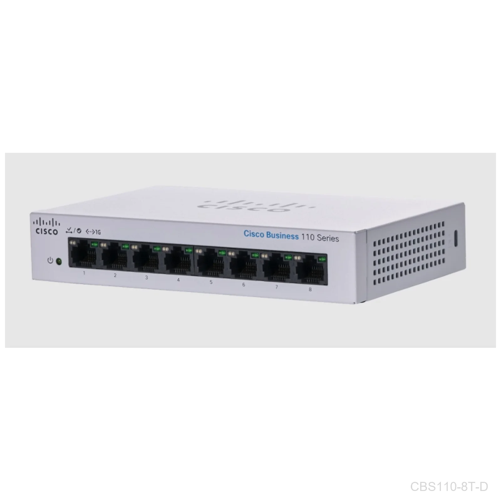 [CBS110-8T-D] Cisco CBS110-8T-D, Business 110, 8 Giga ports desktop Switch