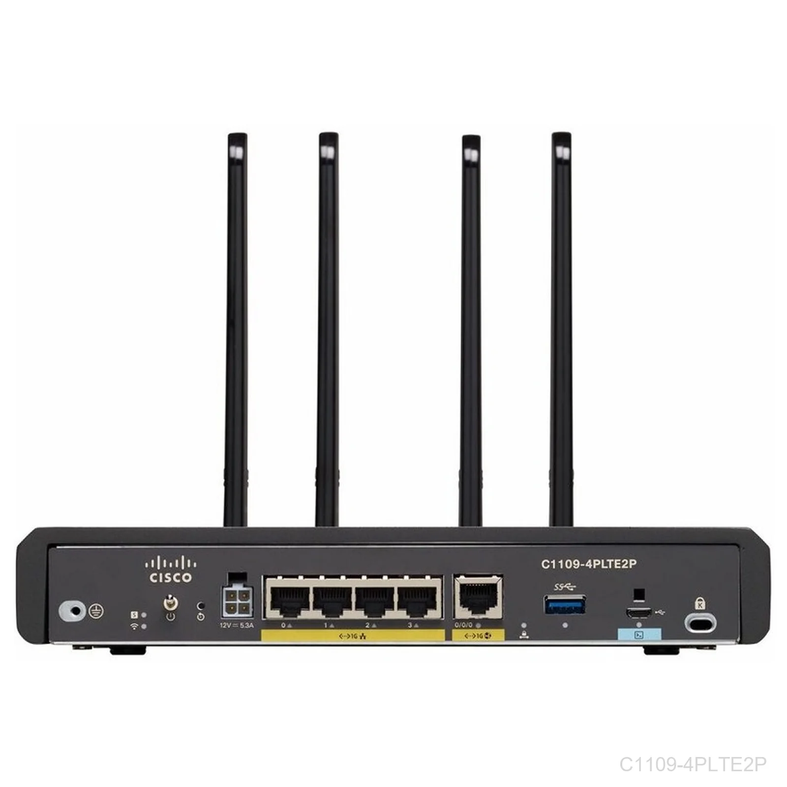 [C1109-4PLTE2P] Cisco C1109-4PLTE2P, ISR 1109 M2M Four-Port Gigabit Dual-Pluggable