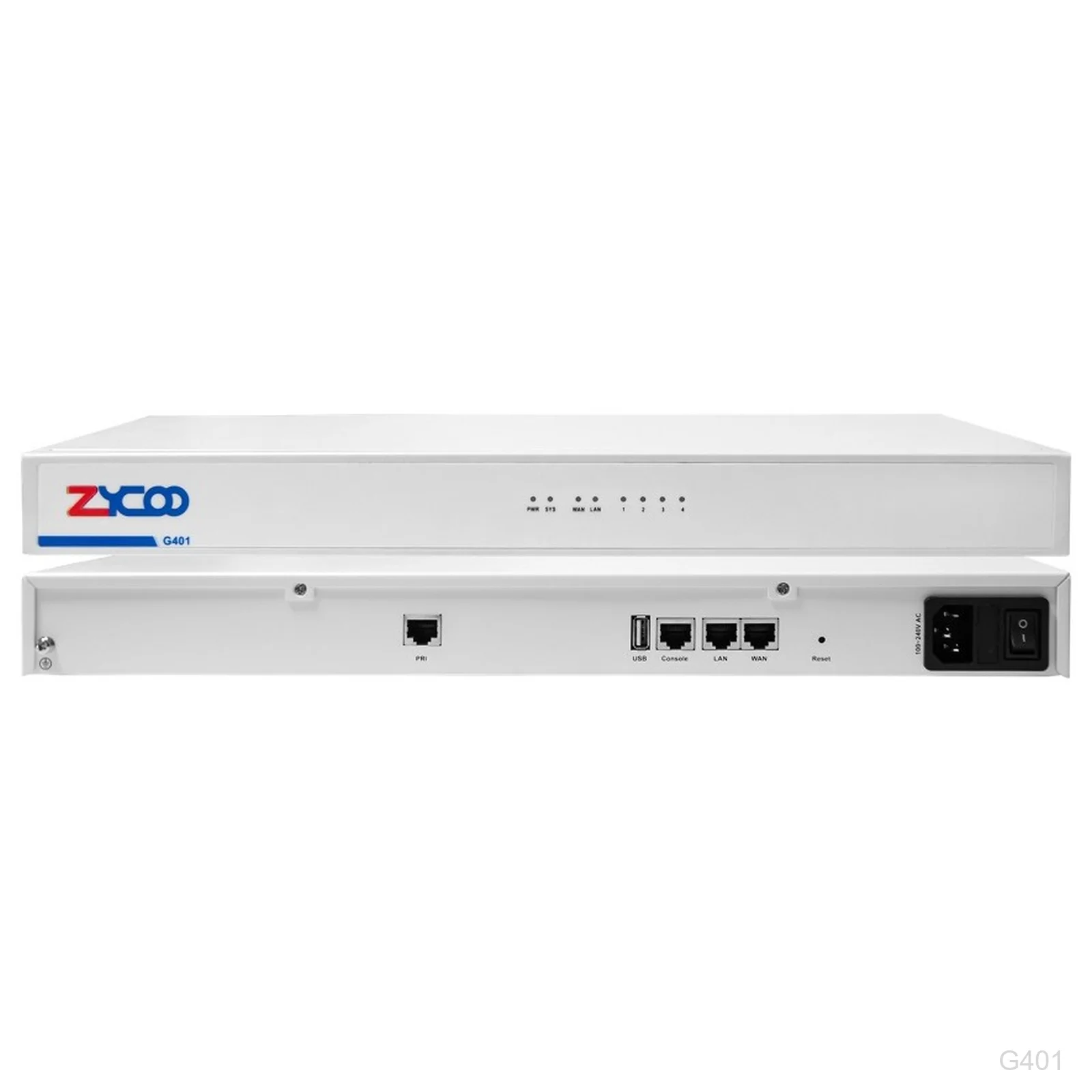 [G401] ZYCOO G401, PRI VoIP Gateway, 1 x E1/T1, 30 Channels