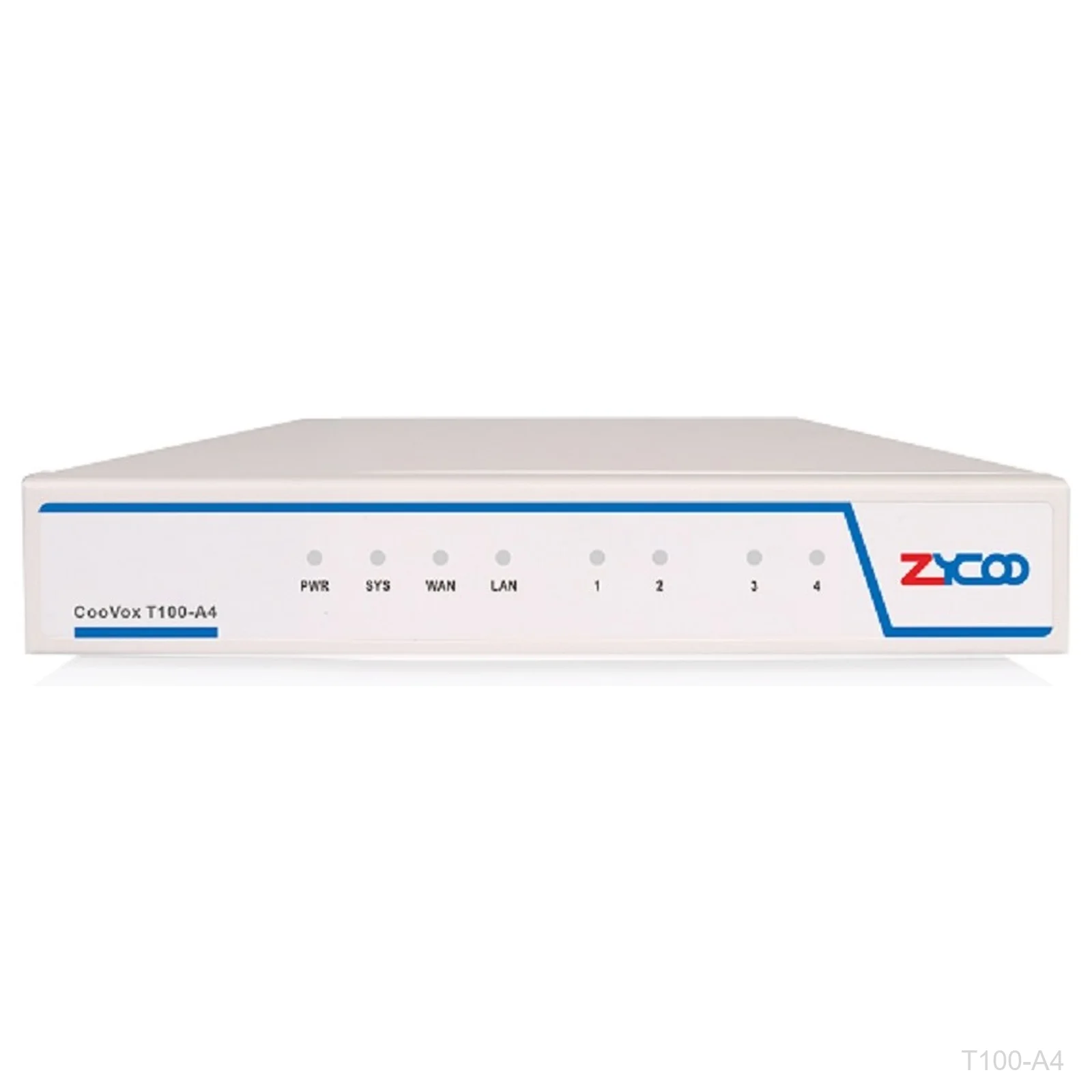 [T100-A4] ZYCOO T100-A4, FXO IPPBX, 4FXO, 100 Extensions, 50 Calls