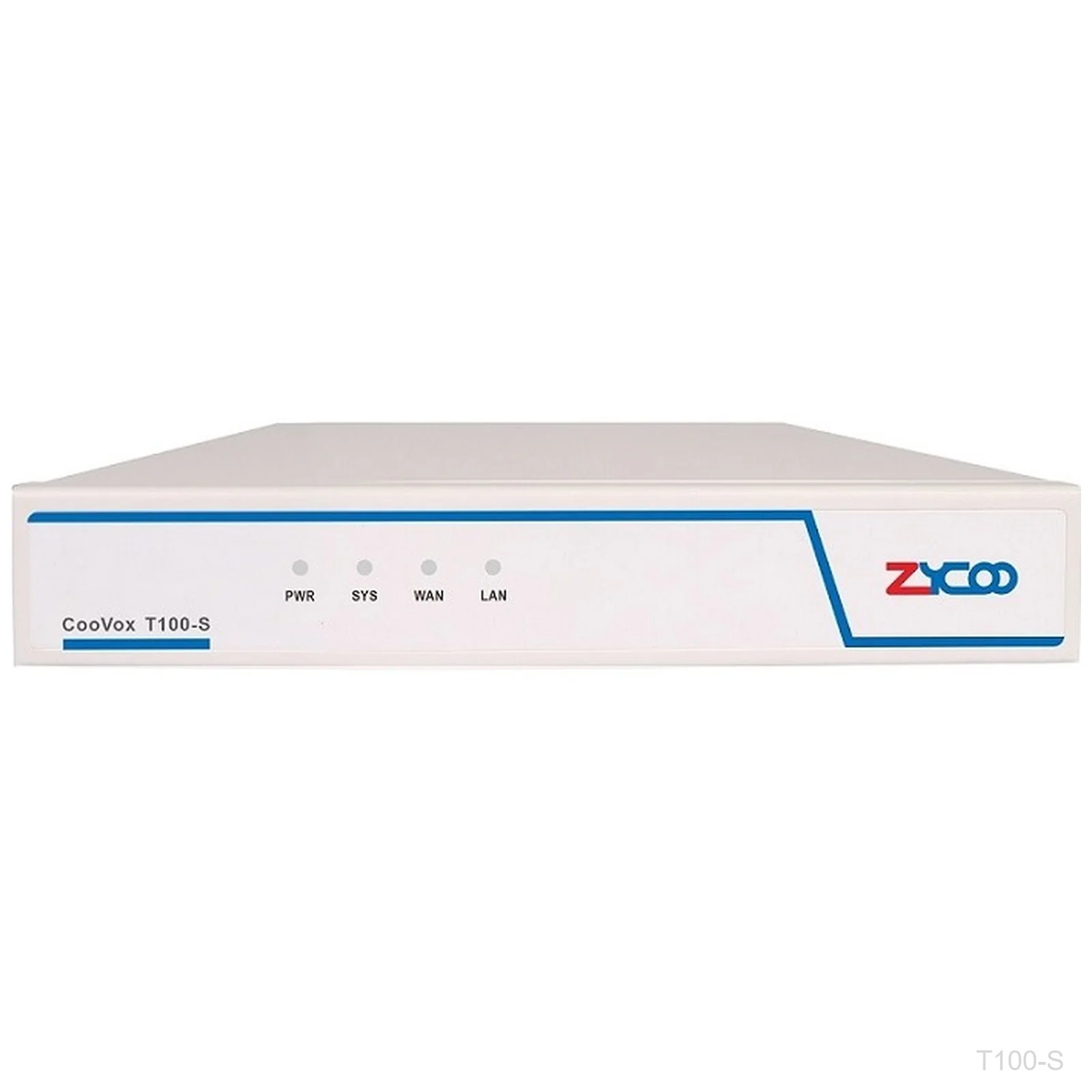 [T100-S] ZYCOO T100-S, SIP Trunk IPPBX, 100 Extensions, 50 Calls