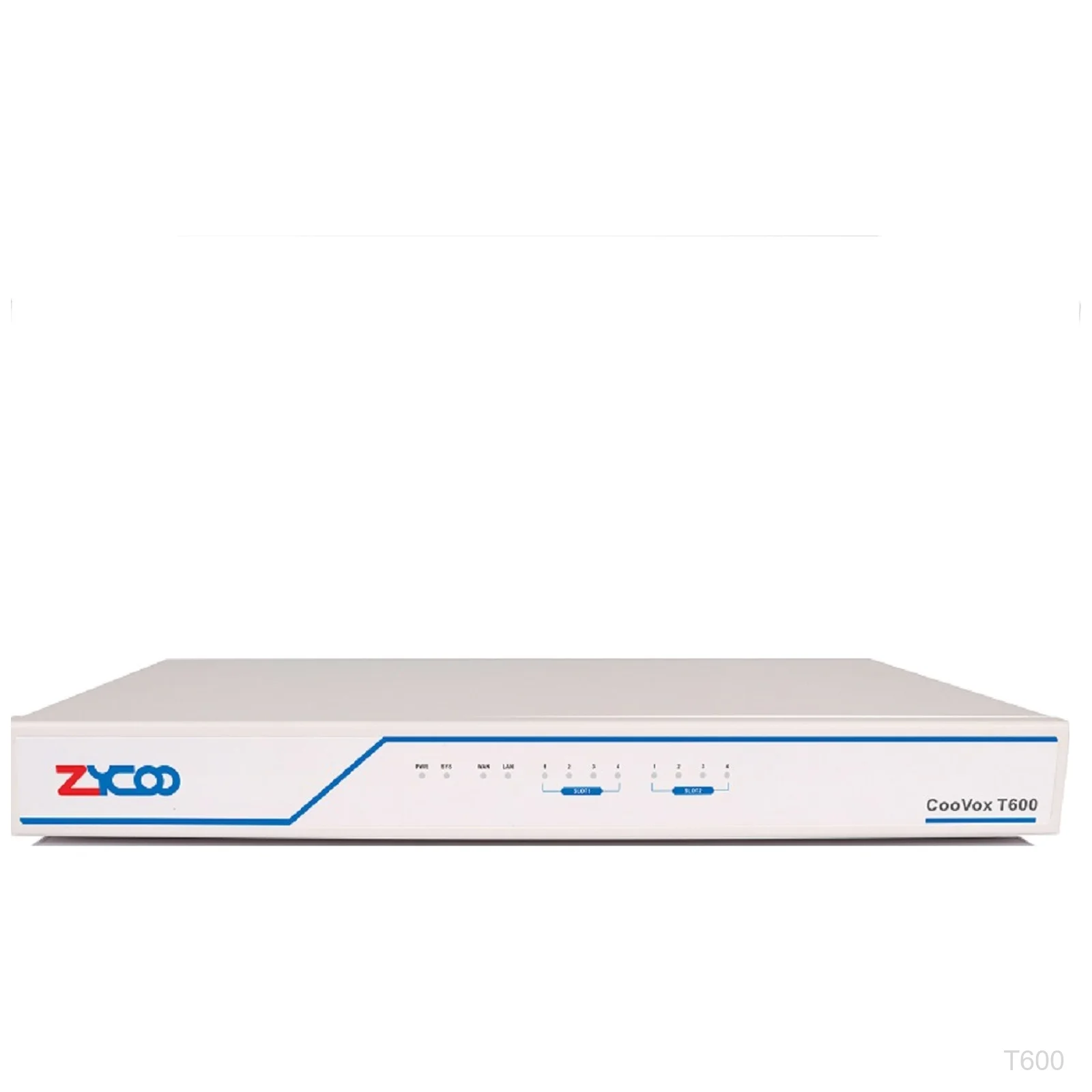 [T600] ZYCOO T600, IPPBX Host, 2 Slots, 600 Extensions, 150 Calls