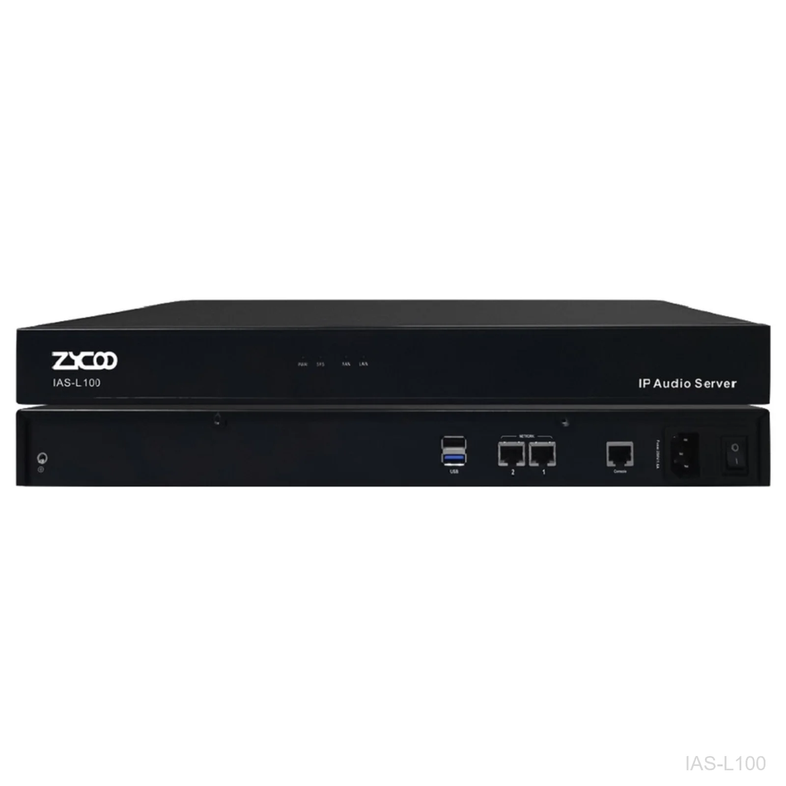 [IAS-L100] ZYCOO IAS-L100, IP Audio Server, 100 SIP Endpoint Licences