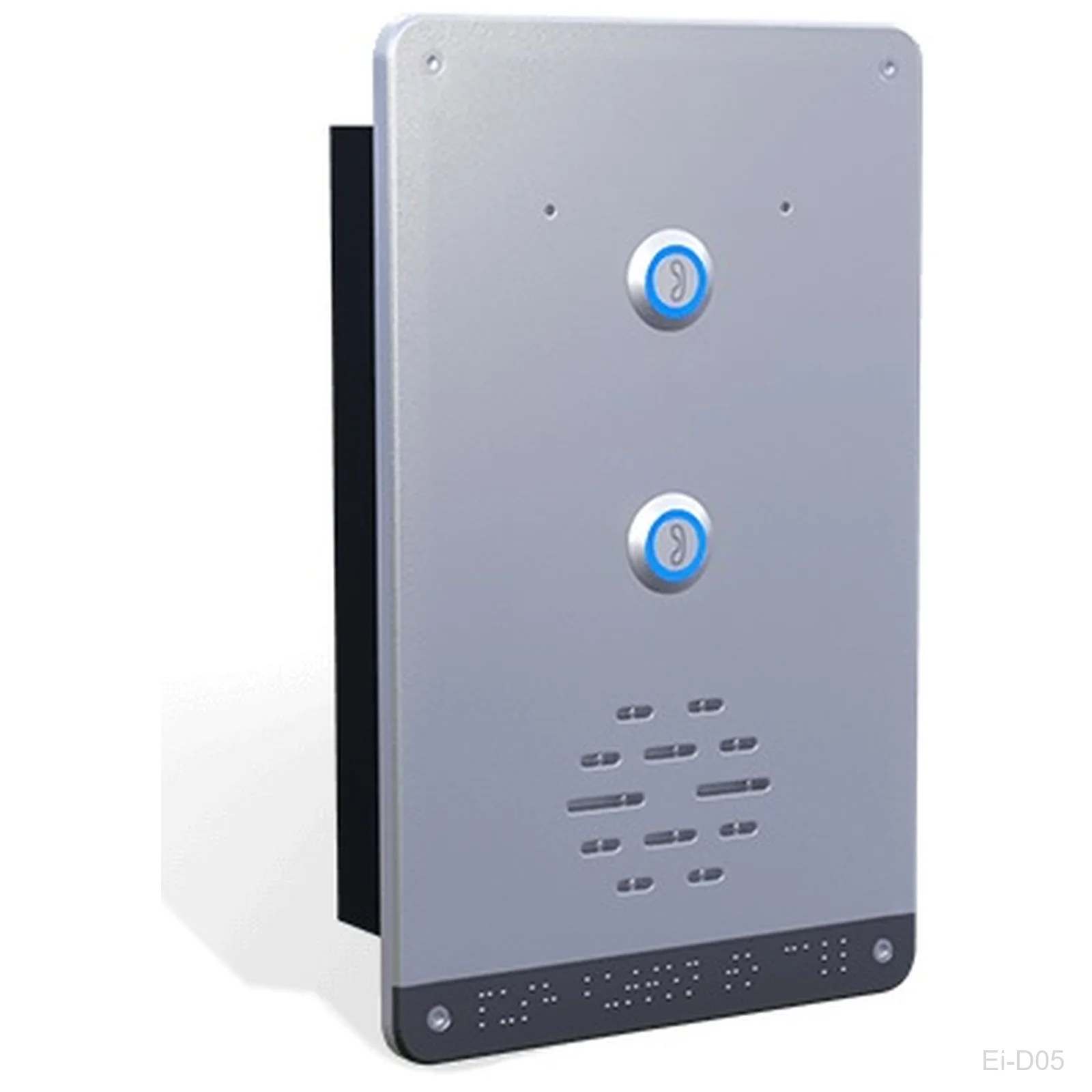 [Ei-D05] ZYCOO Ei-D05, Network Safety Audio Intercom, Dual Buttons, PoE