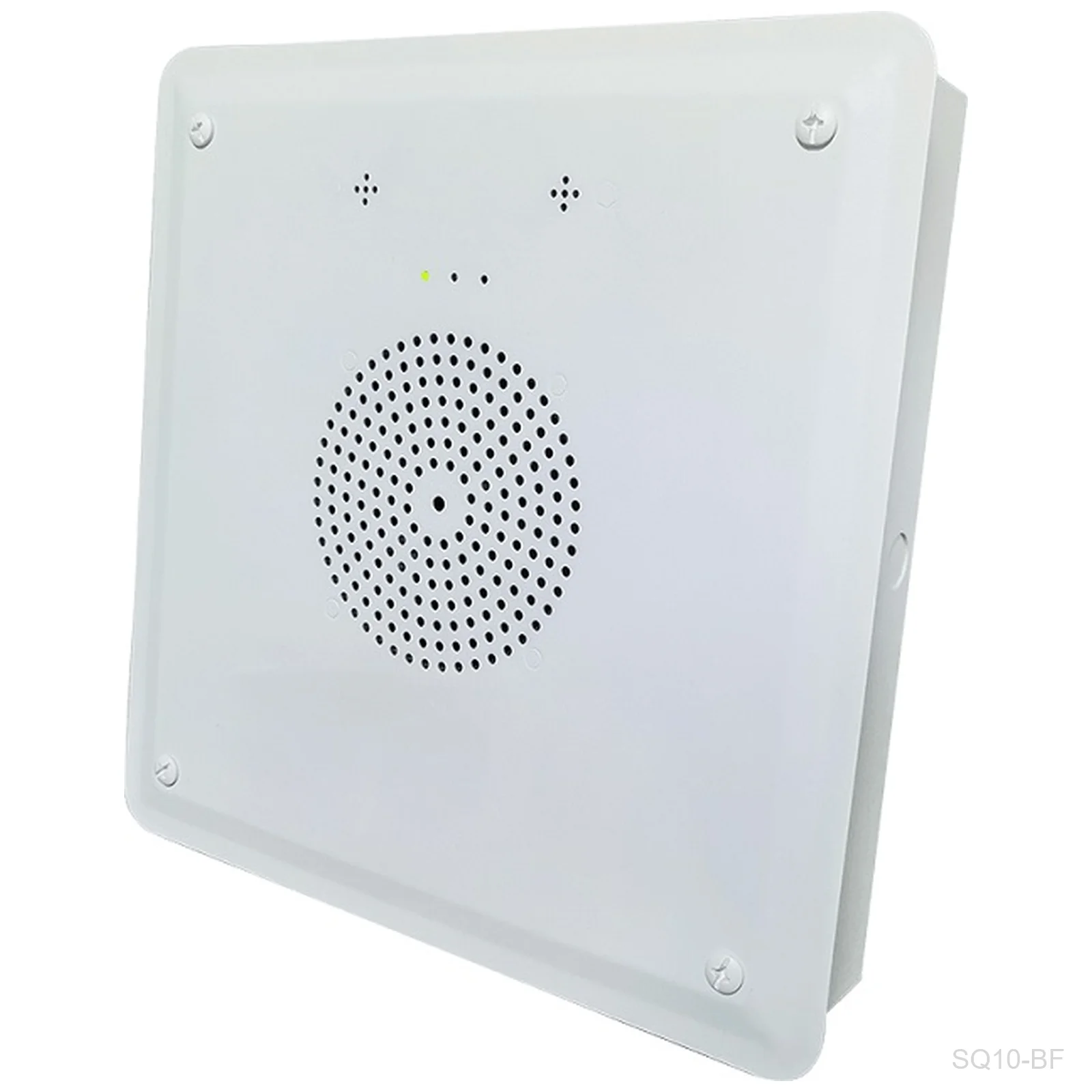 [SQ10-BF] ZYCOO SQ10-BF, Network Square Speaker, 10W, PoE, Flush Mount
