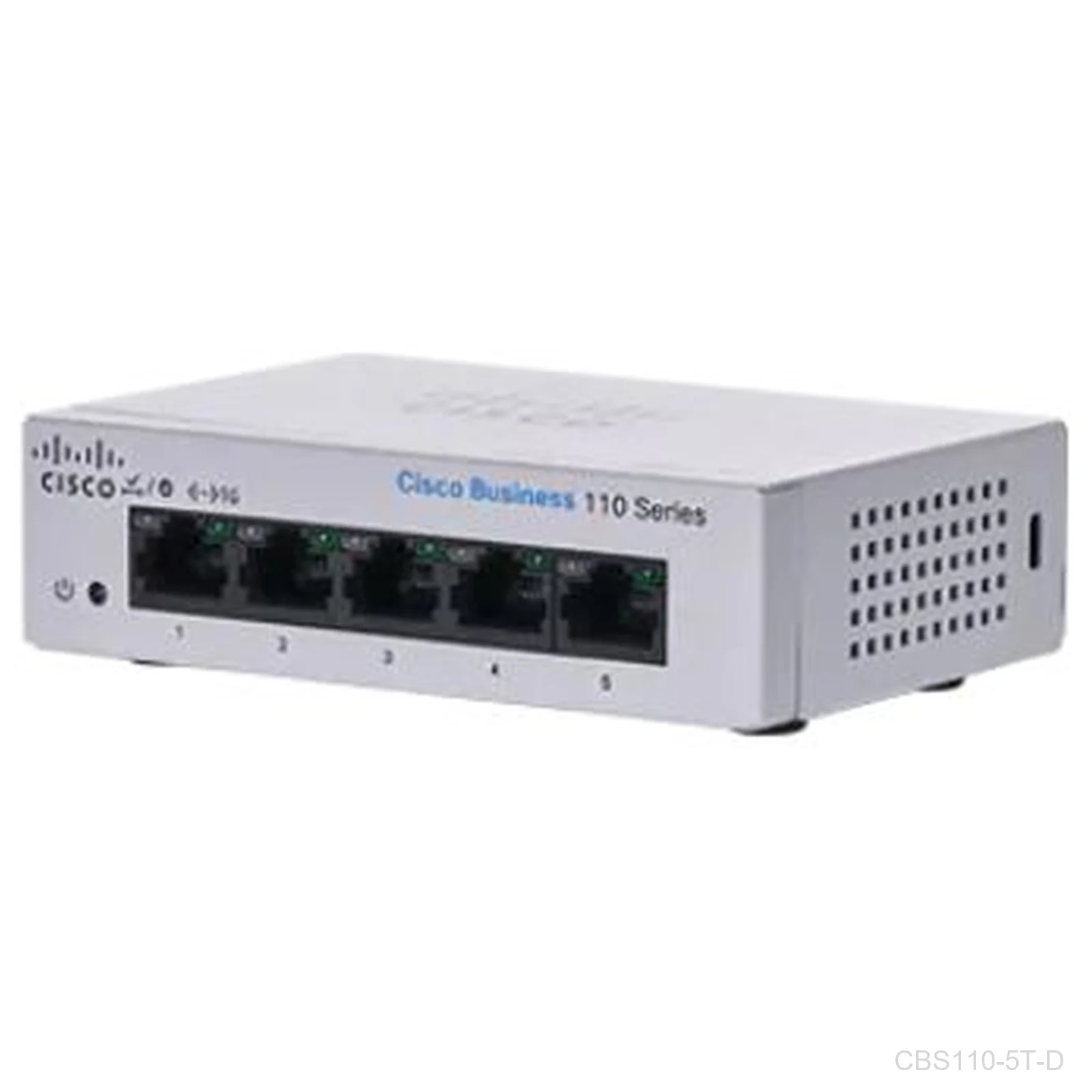 [CBS110-5T-D] Cisco CBS110-5T-D, Business 110, 5 Giga ports desktop Switch