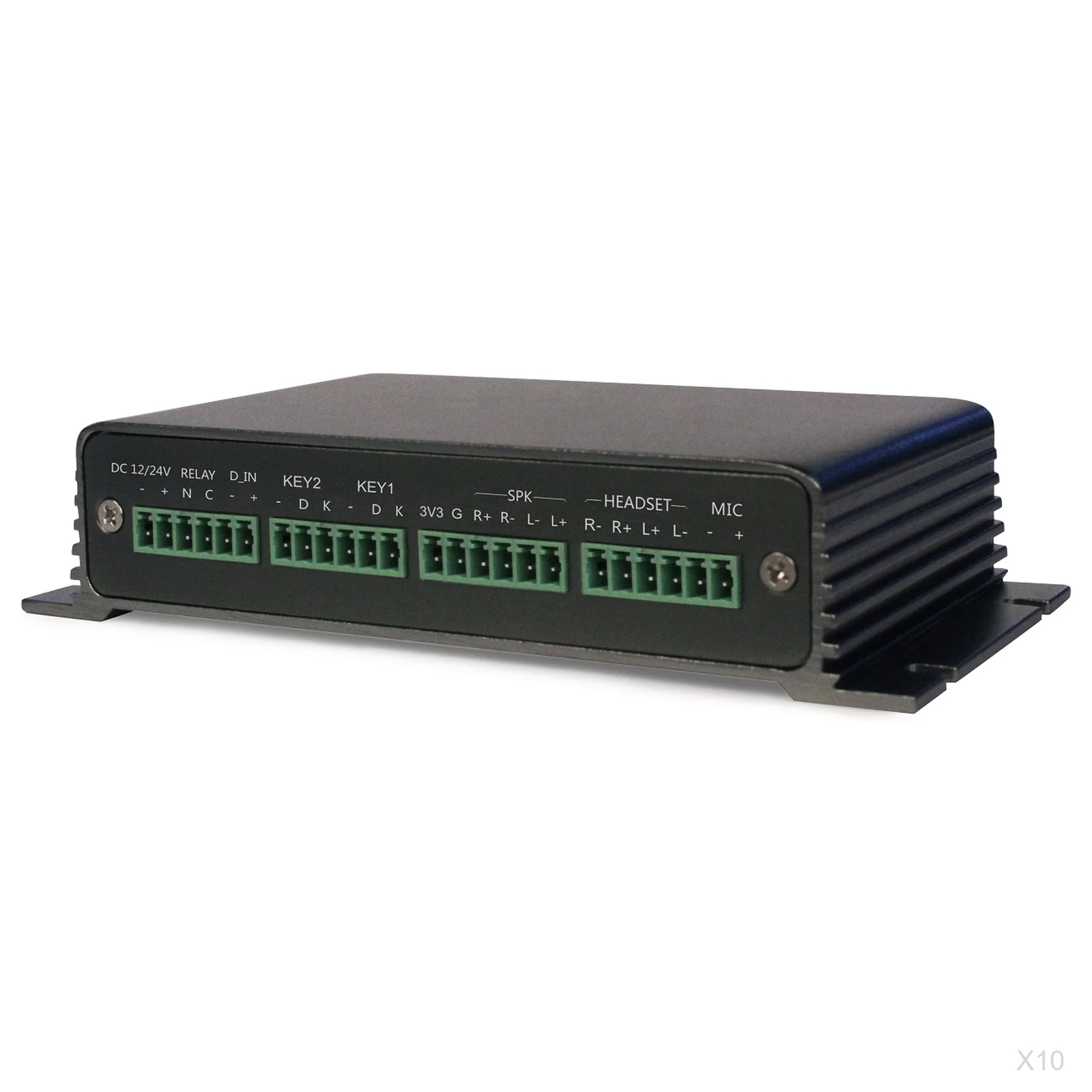 [X10] ZYCOO X10, SIP Paging Gateway, Amplifier Output 2 x 10W