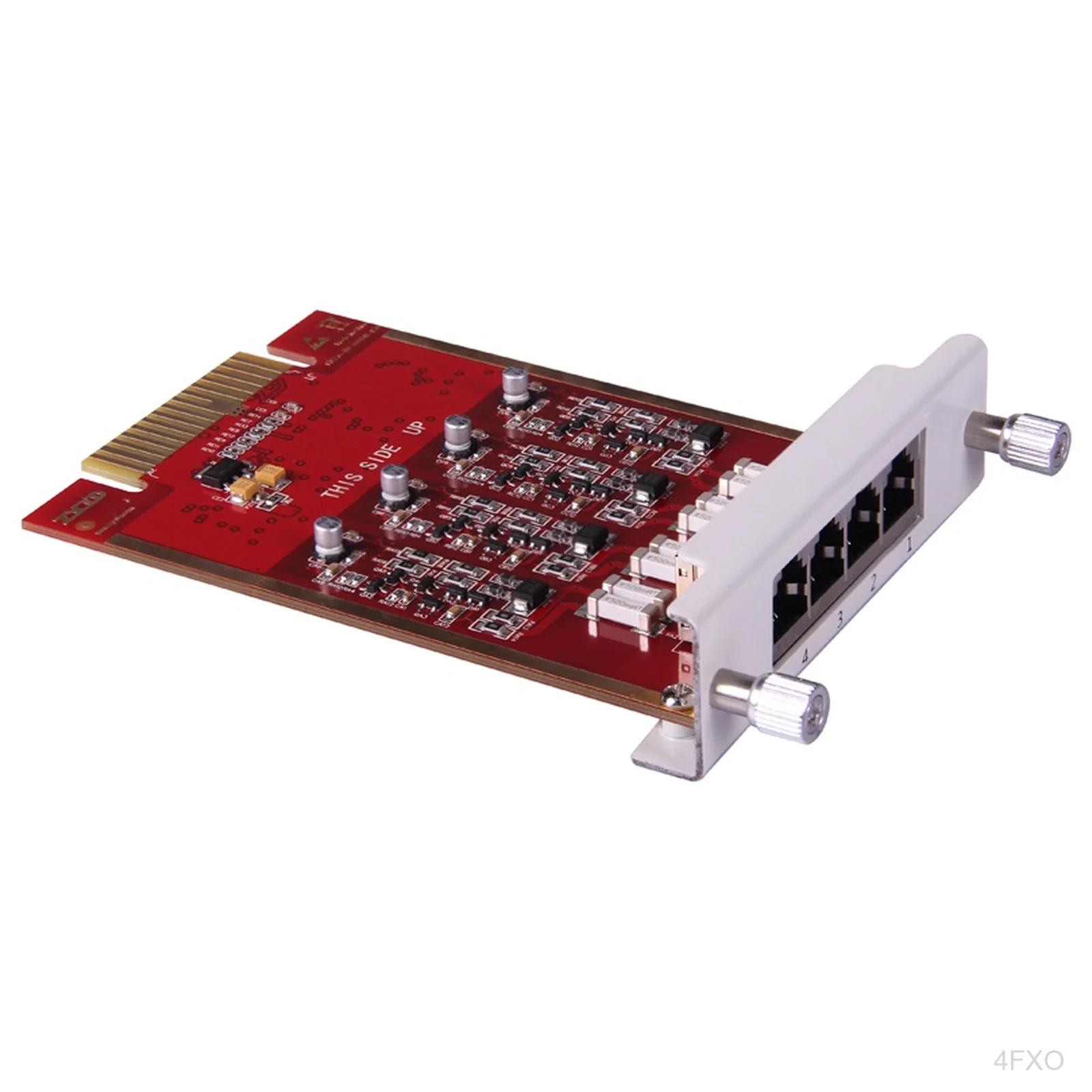 [4FXO] ZYCOO 4FXO, FXO Module, 4-Port Interface