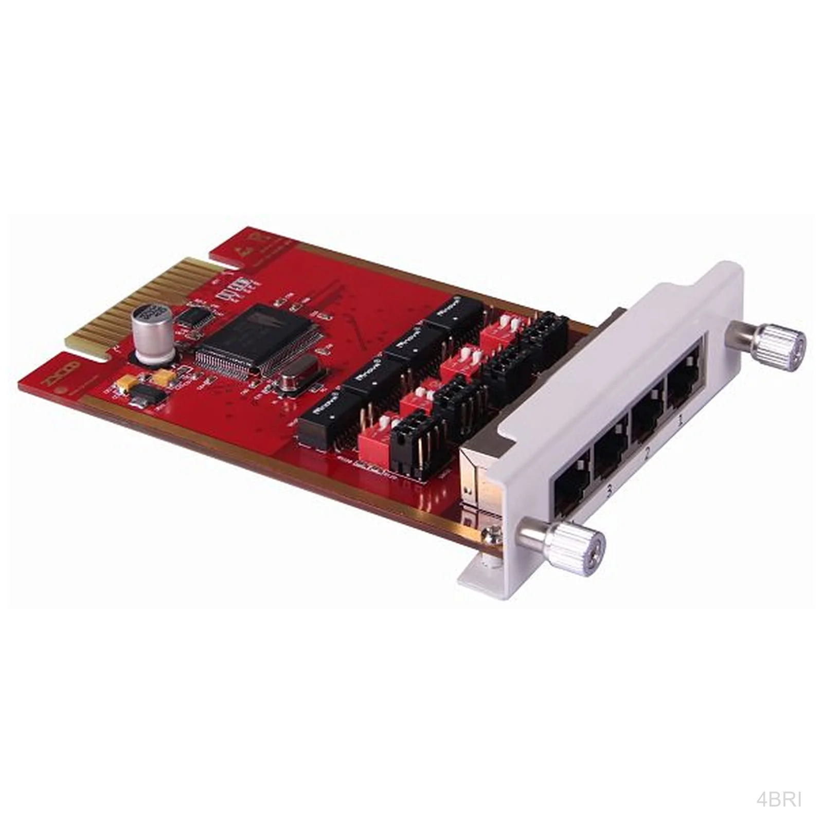 [4BRI] ZYCOO 4BRI, BRI Module, 4-Port ISDN