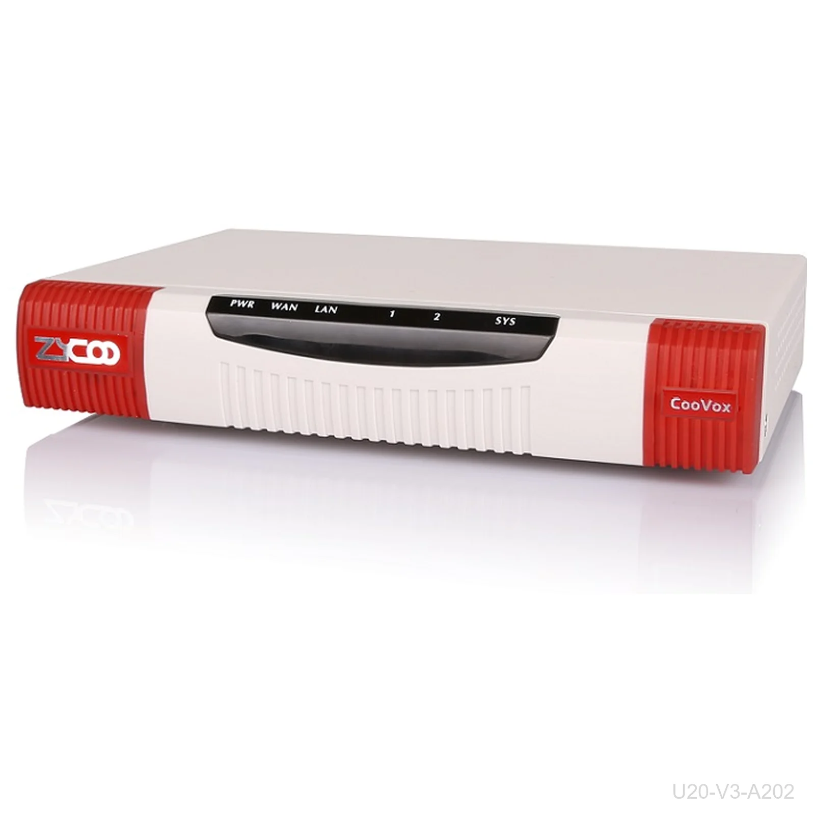 [U20-V3-A202] ZYCOO U20-V3-A202, IP PBX, 2FXO, 30 Extensions, 8GB