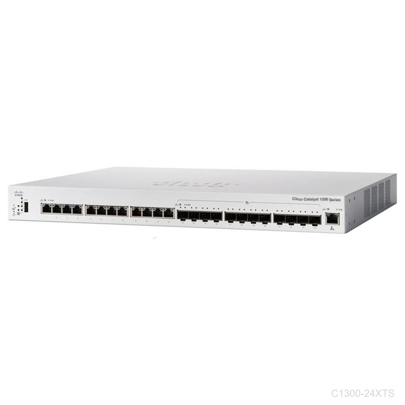 [C1300-24XTS] Cisco C1300-24XTS, 12 x 10G copper + 12 x 10G, Layer 3 Catalyst Switch