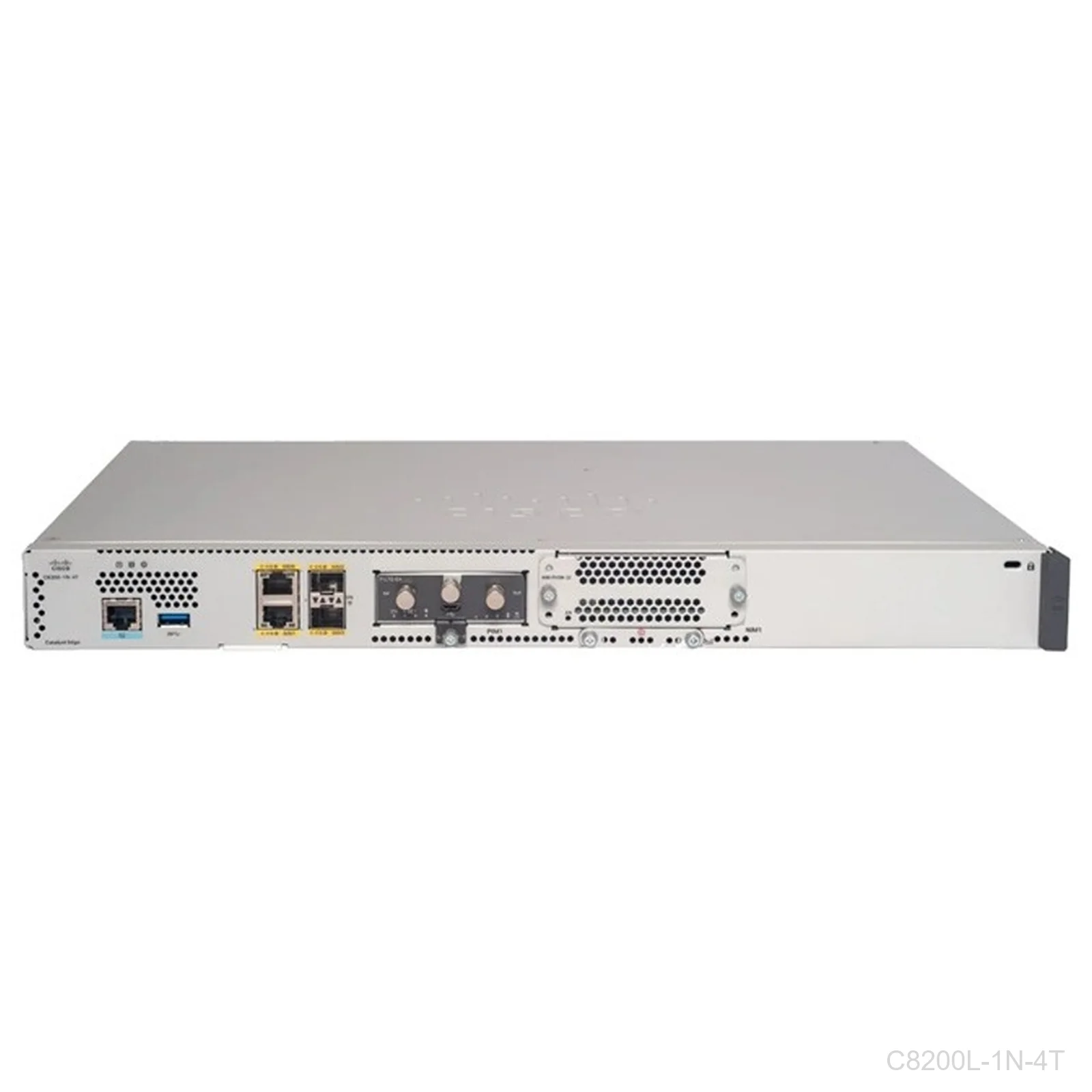 [C8200L-1N-4T] Cisco C8200L-1N-4T, Catalyst 8200L Four-Port Gigabit Edge Router