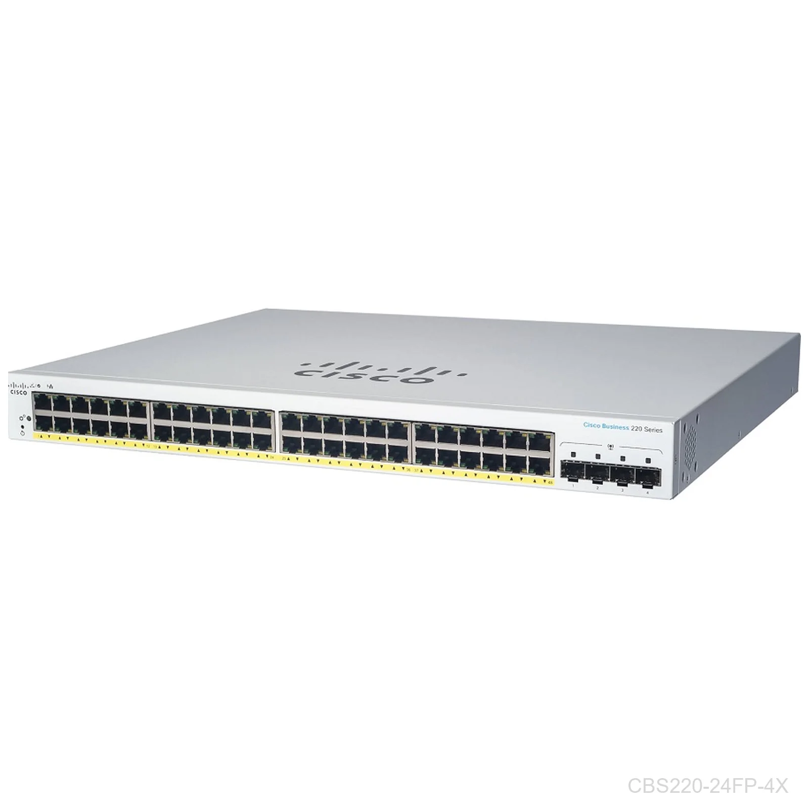 [CBS220-24FP-4X] Cisco CBS220-24FP-4X, Business 220, 24 ports Giga POE+ 382W, Switch