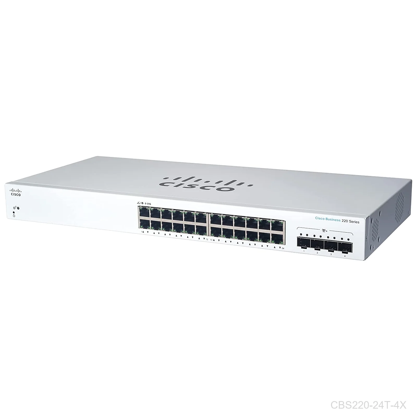 [CBS220-24T-4X] Cisco CBS220-24T-4X, 24 ports Giga, 4 x 10G SFP+ port, Switch