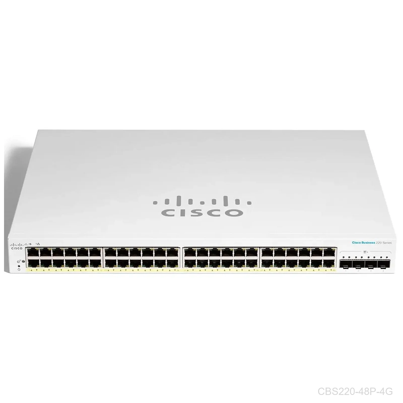 [CBS220-48P-4G] Cisco CBS220-48P-4G, 48 ports Giga POE+ 382W, 4 x 1G SFP port, Switch