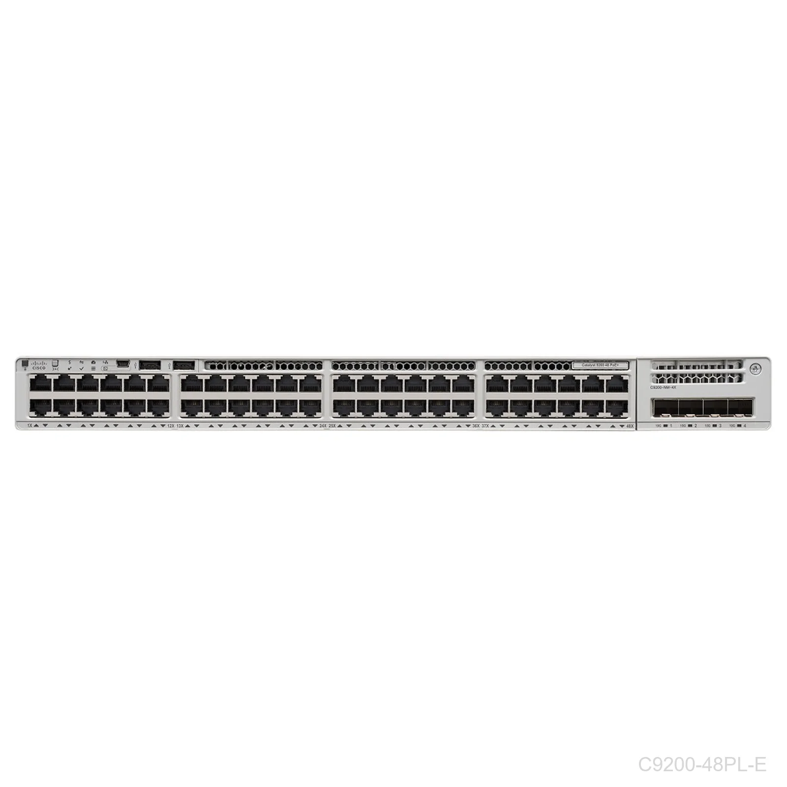 [C9200-48PL-E] Cisco C9200-48PL-E, Catalyst 9200 48-Port partial PoE+ Switch Network