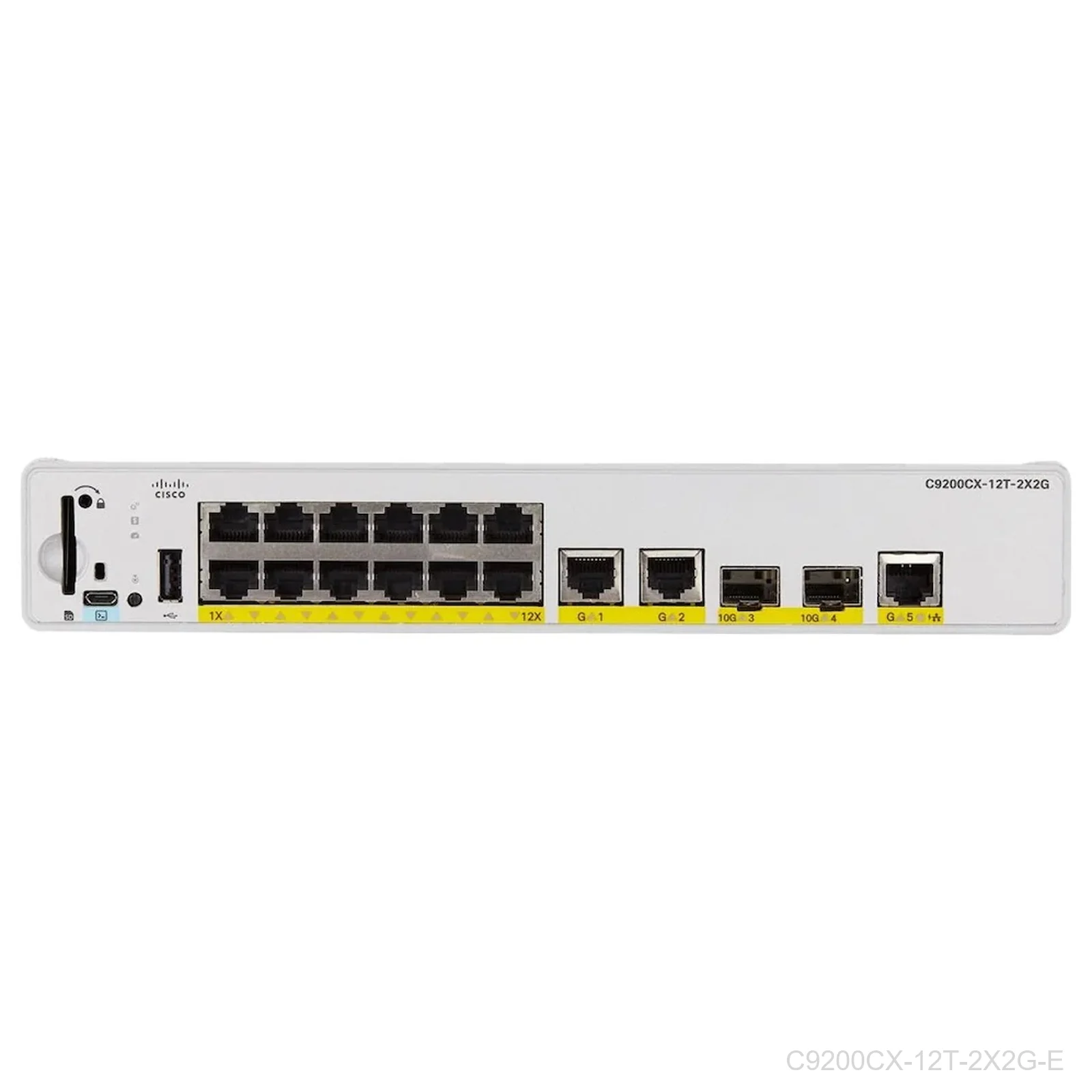 [C9200CX-12T-2X2G-E] Cisco C9200CX-12T-2X2G-E, Catalyst 9200CX 12-Port Data Switch Network
