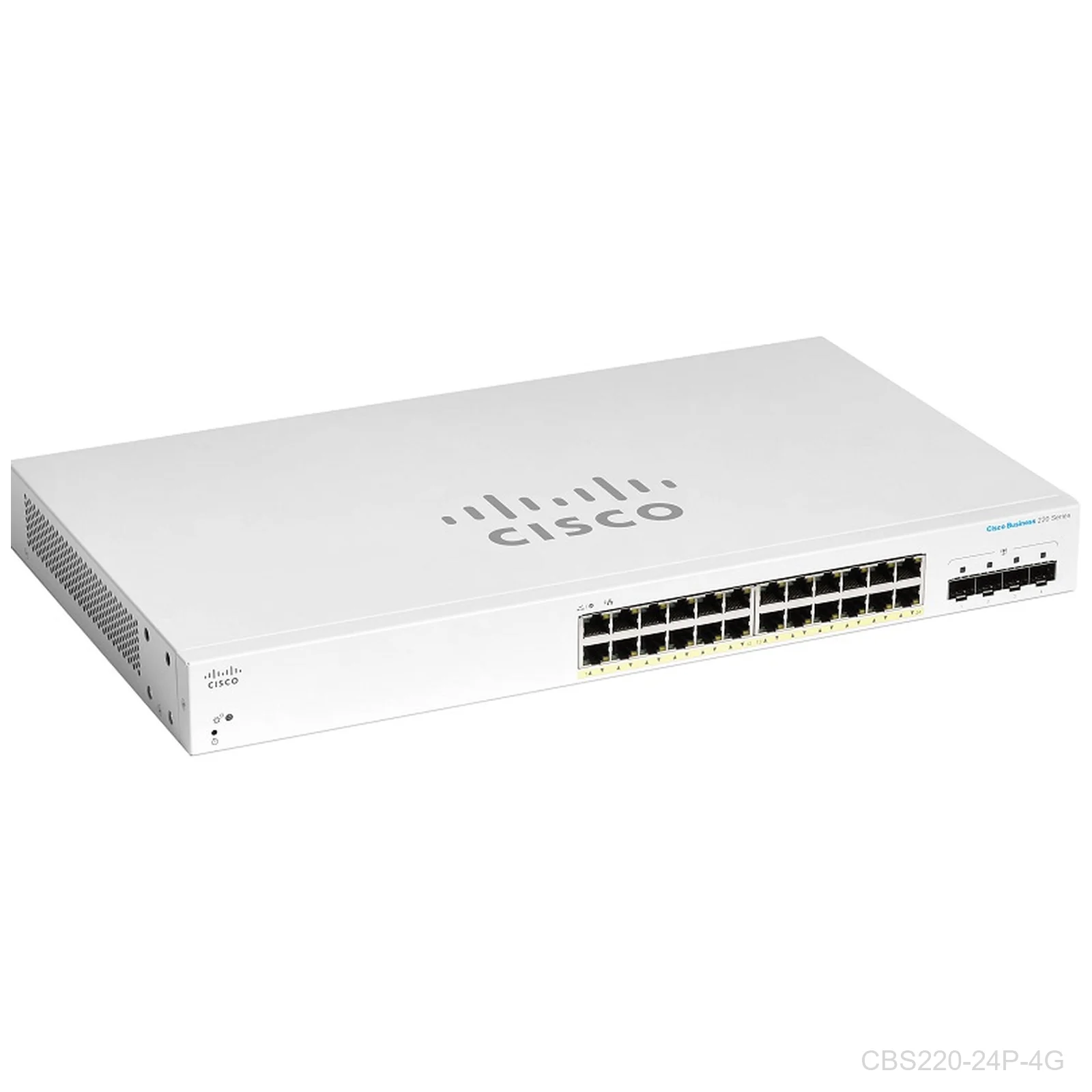 [CBS220-24P-4G] Cisco CBS220-24P-4G, 24 ports Giga POE+, 195W, 4 x 1G SFP port, Switch
