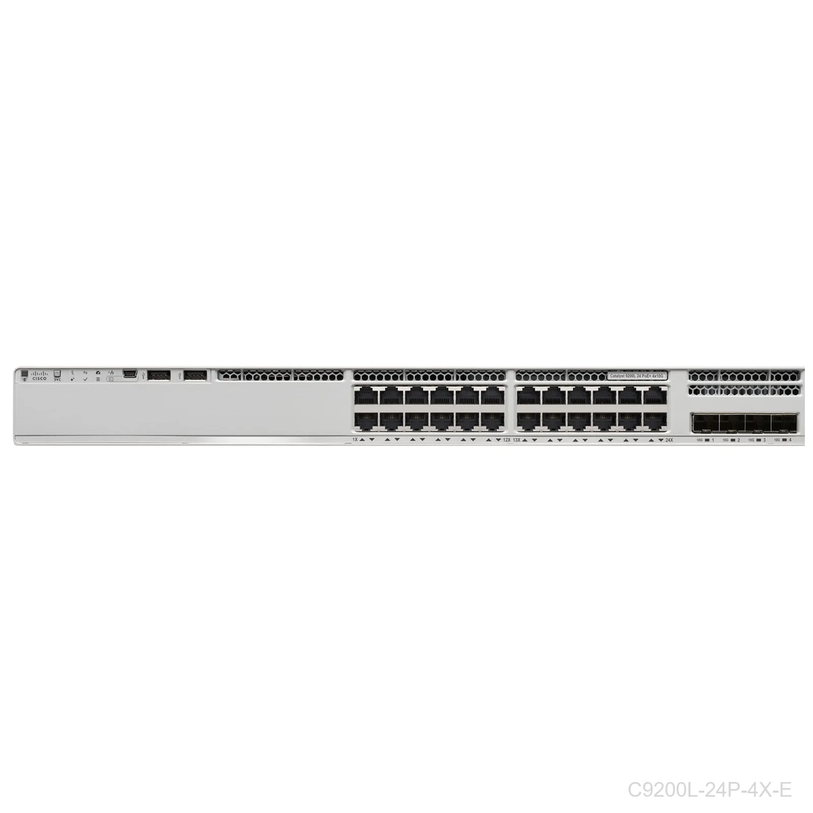 [C9200L-24P-4X-E] Cisco C9200L-24P-4X-E, Catalyst 9200L 24-Port PoE+ Switch Network