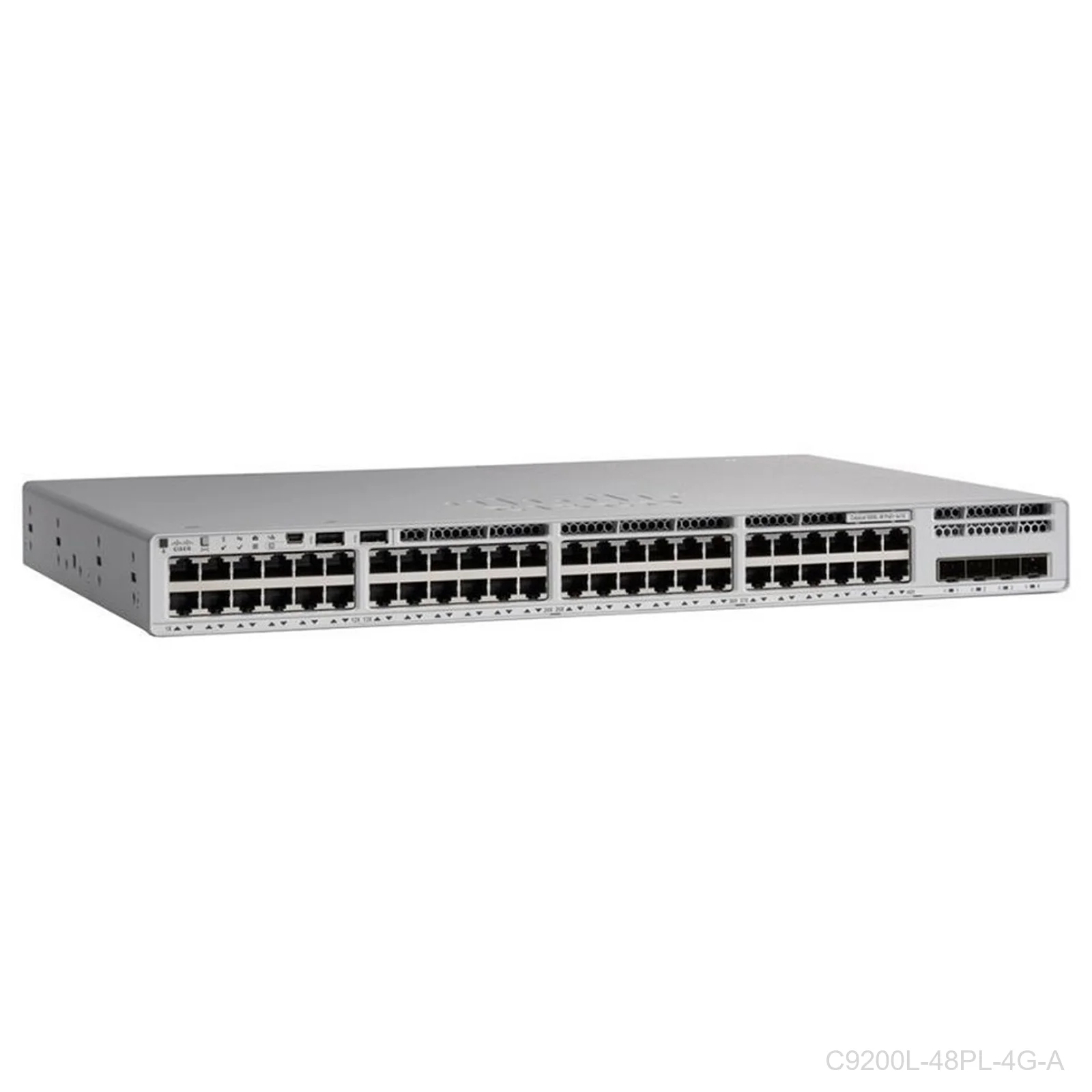 [C9200L-48PL-4G-A] Cisco C9200L-48PL-4G-A, Catalyst 9200L 48-Port partial PoE+ Switch